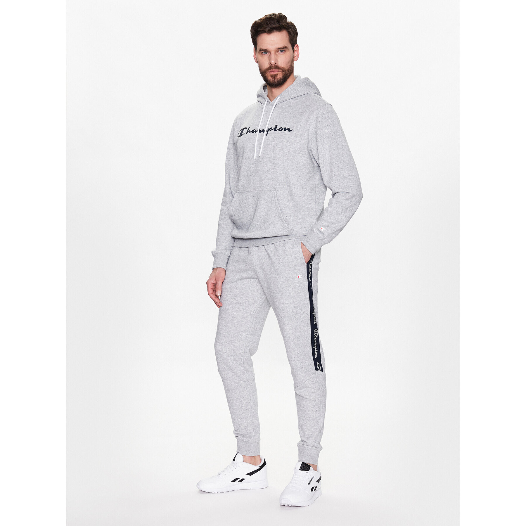 Champion Teplákové kalhoty 218709 Šedá Slim Fit - Pepit.cz