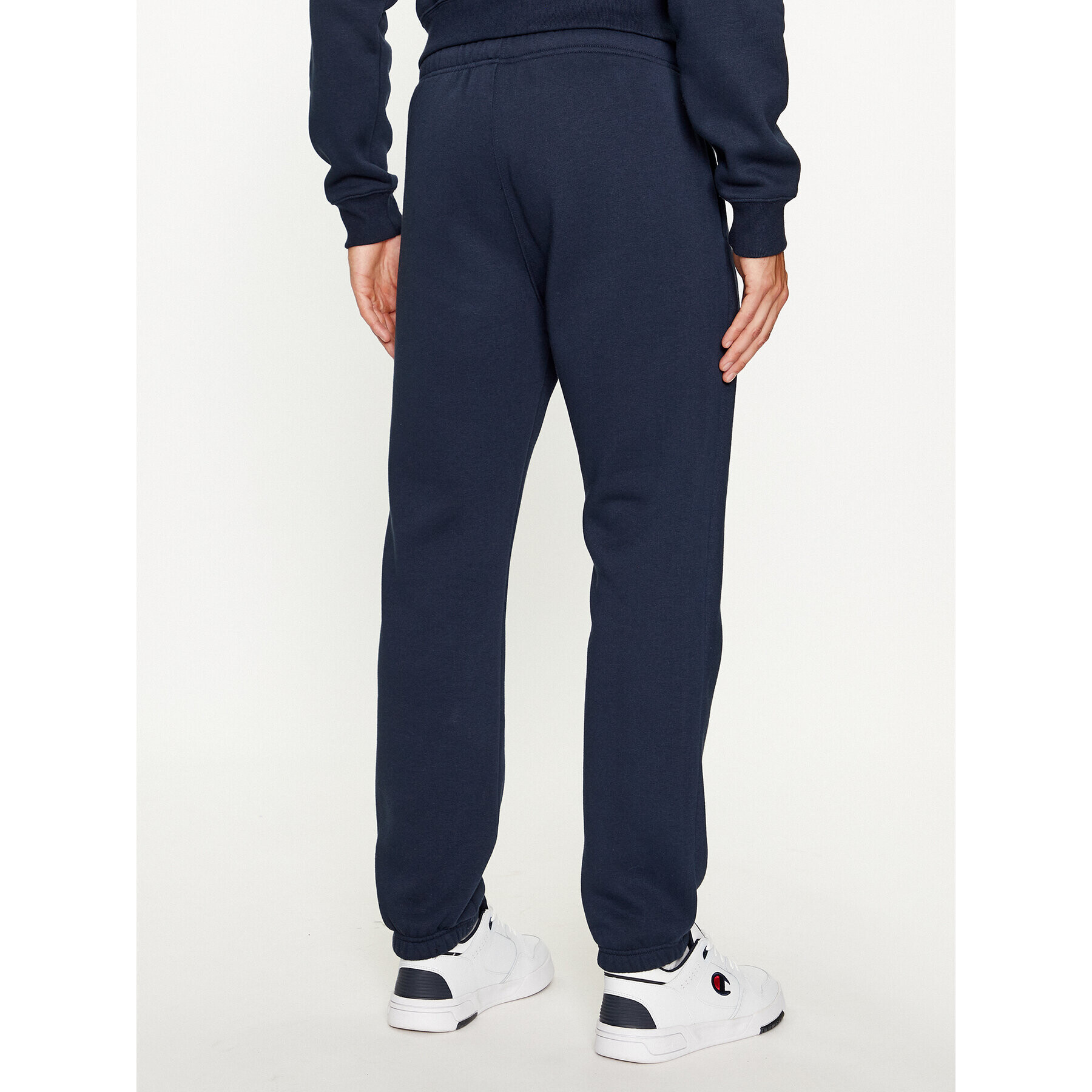 Champion Teplákové kalhoty Elastic Cuff Pants 219420 Tmavomodrá Comfort Fit - Pepit.cz