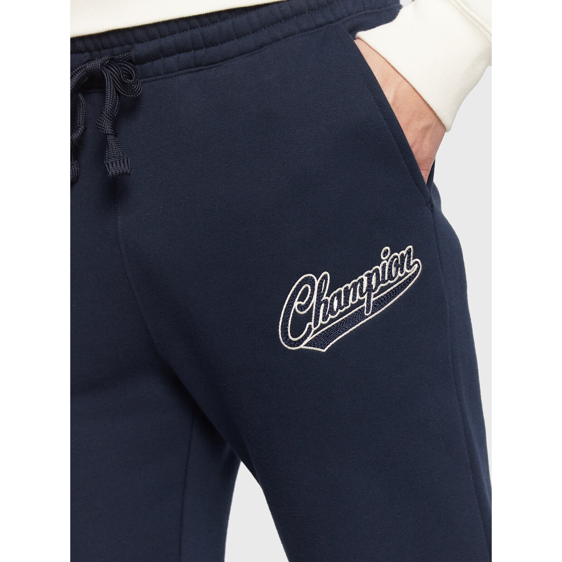 Champion Teplákové kalhoty Varsity 217889 Tmavomodrá Regular Fit - Pepit.cz