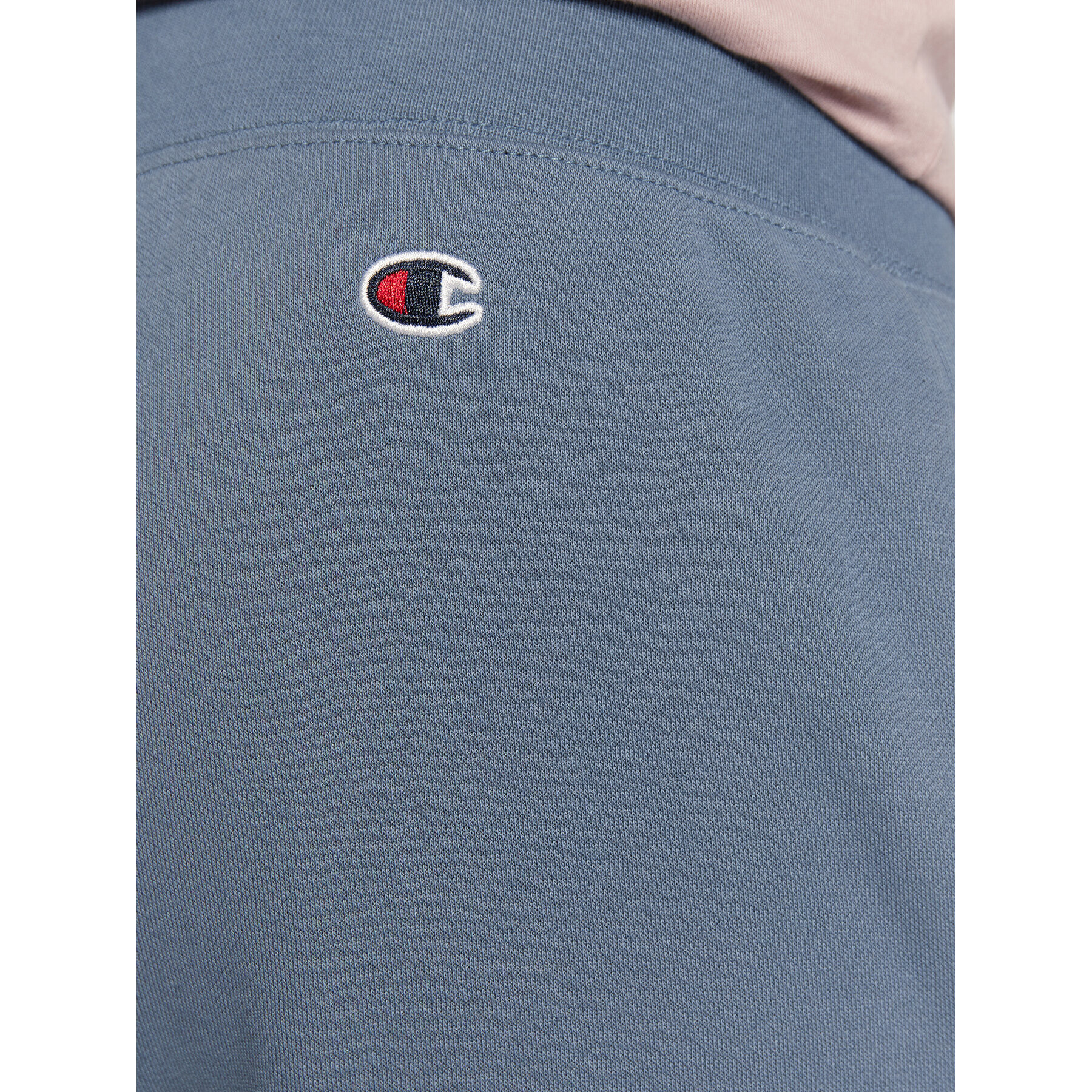 Champion Teplákové kalhoty Vertical Logo Embroidery 217860 Modrá Regular Fit - Pepit.cz