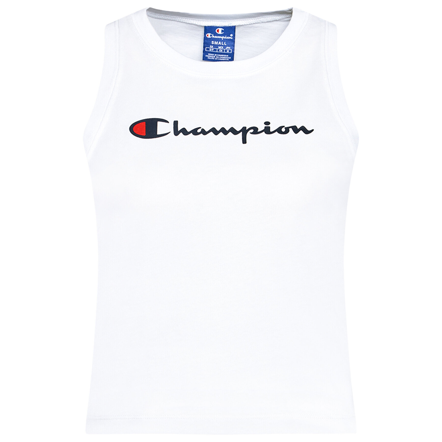 Champion Top Jacquard Logo Tape 112768 Bílá Custom Fit - Pepit.cz