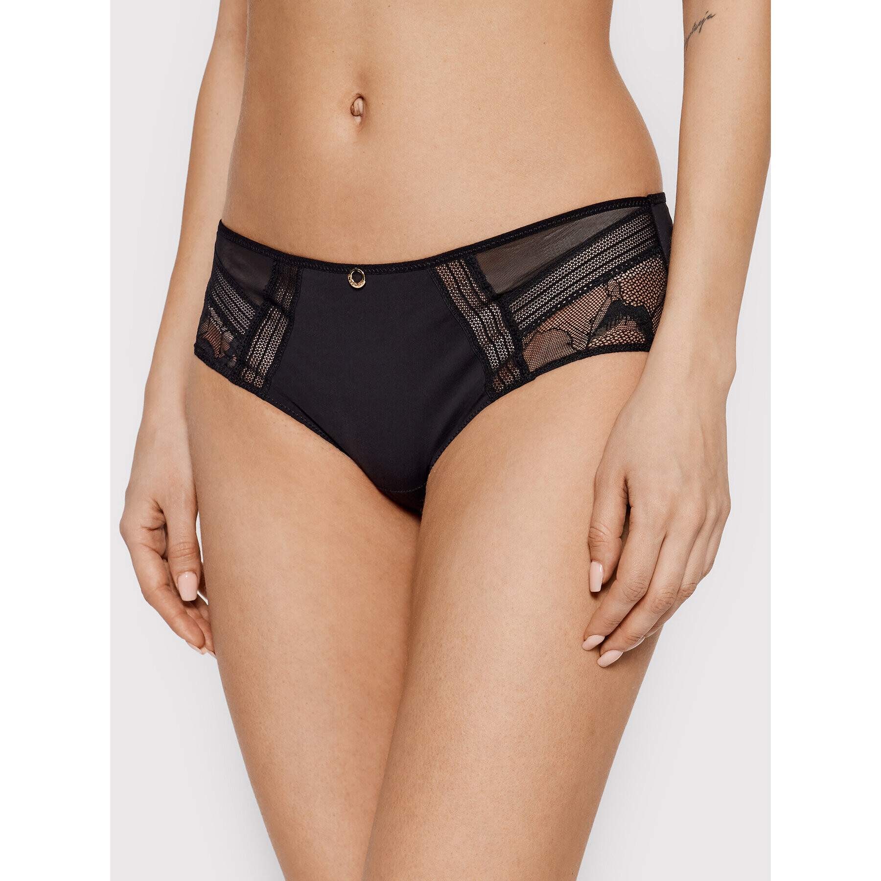 Chantelle Boxerky True Lace C11M40 Černá - Pepit.cz