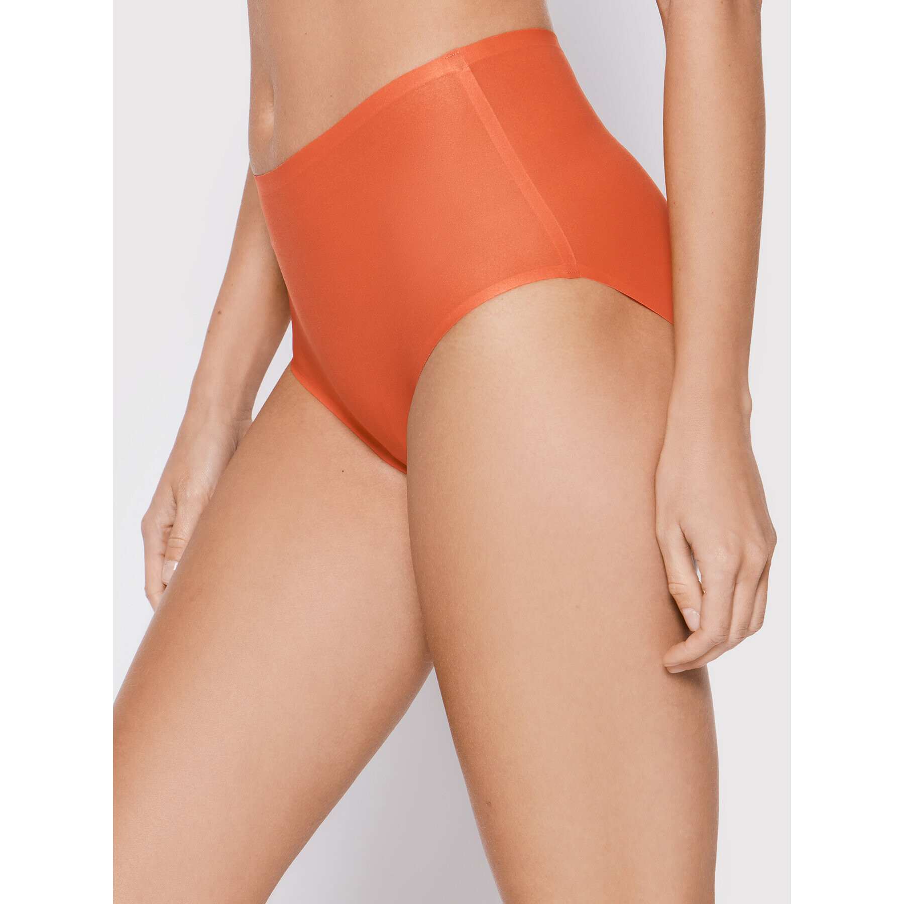 Chantelle Klasické kalhotky s vysokým pasem Soft Stretch C26470 Oranžová - Pepit.cz