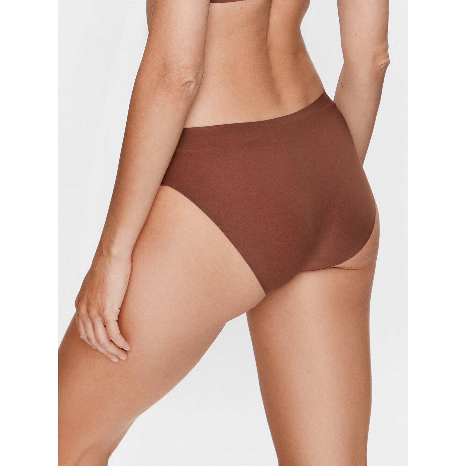 Chantelle Klasické kalhotky Soft Stretch C26430 Hnědá - Pepit.cz