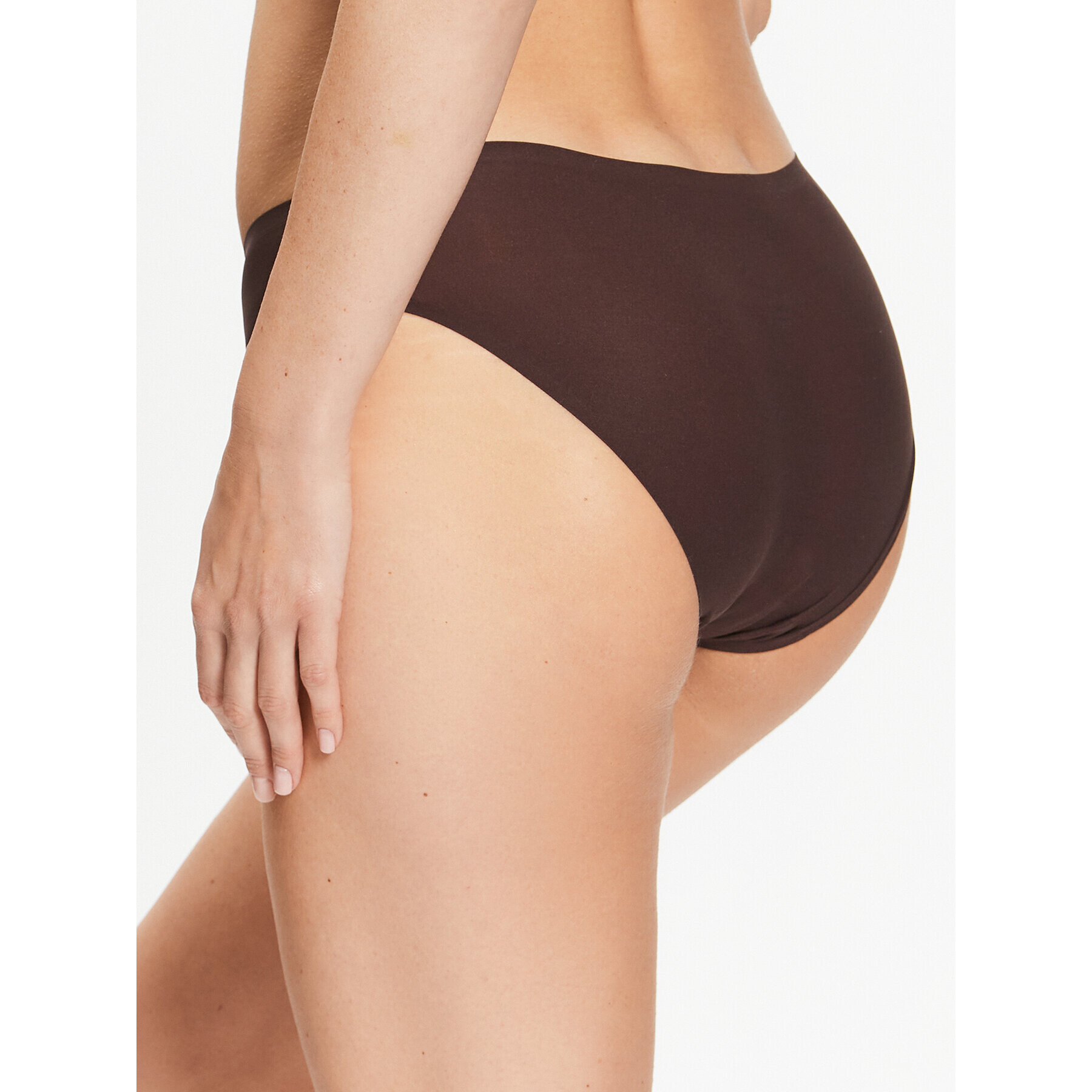 Chantelle Klasické kalhotky Soft Stretch C26430 Hnědá - Pepit.cz