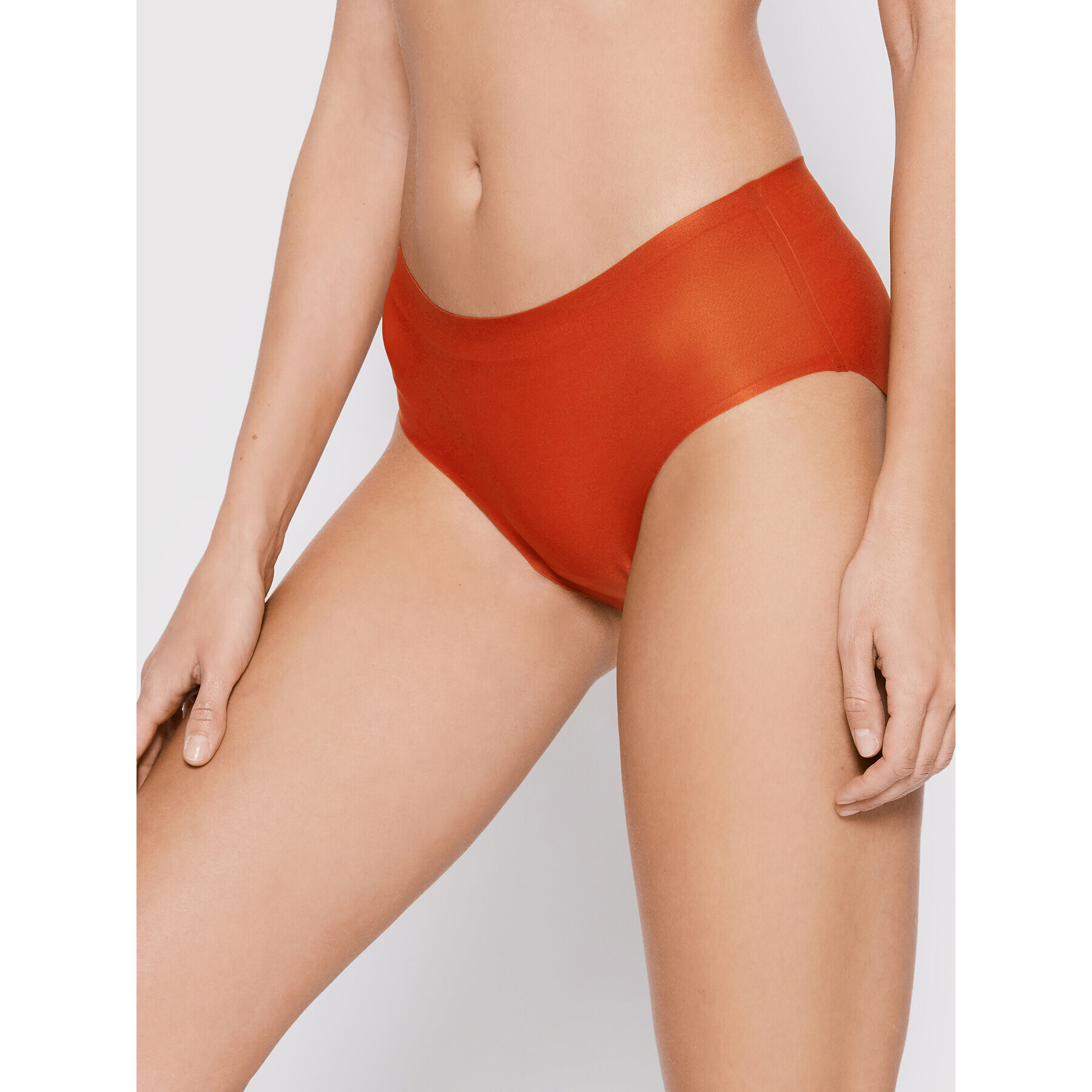 Chantelle Klasické kalhotky Soft Stretch C26440 Hnědá - Pepit.cz