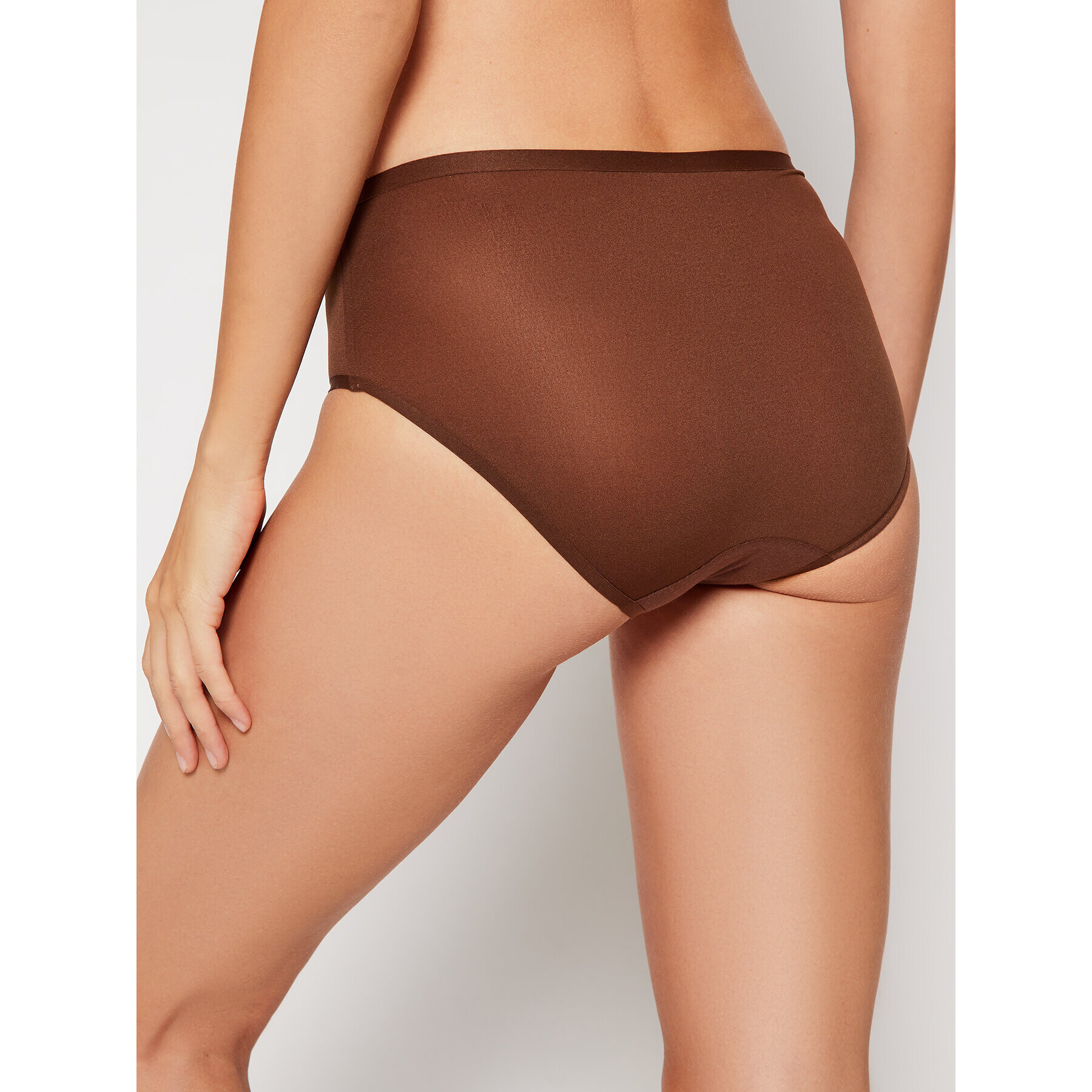 Chantelle Klasické kalhotky Soft Stretch C26440 Hnědá - Pepit.cz