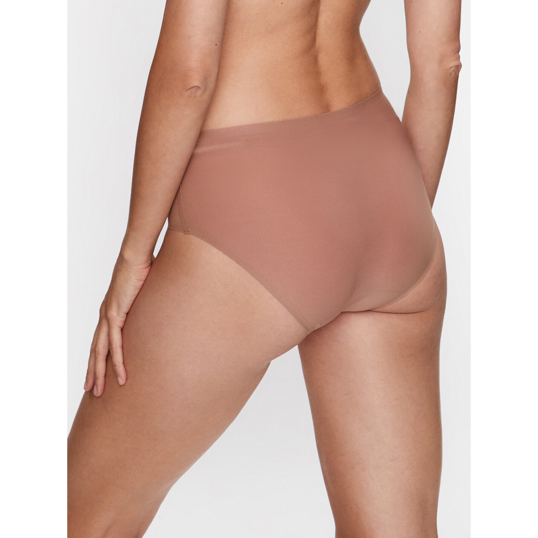 Chantelle Klasické kalhotky Soft Stretch C26440 Hnědá - Pepit.cz