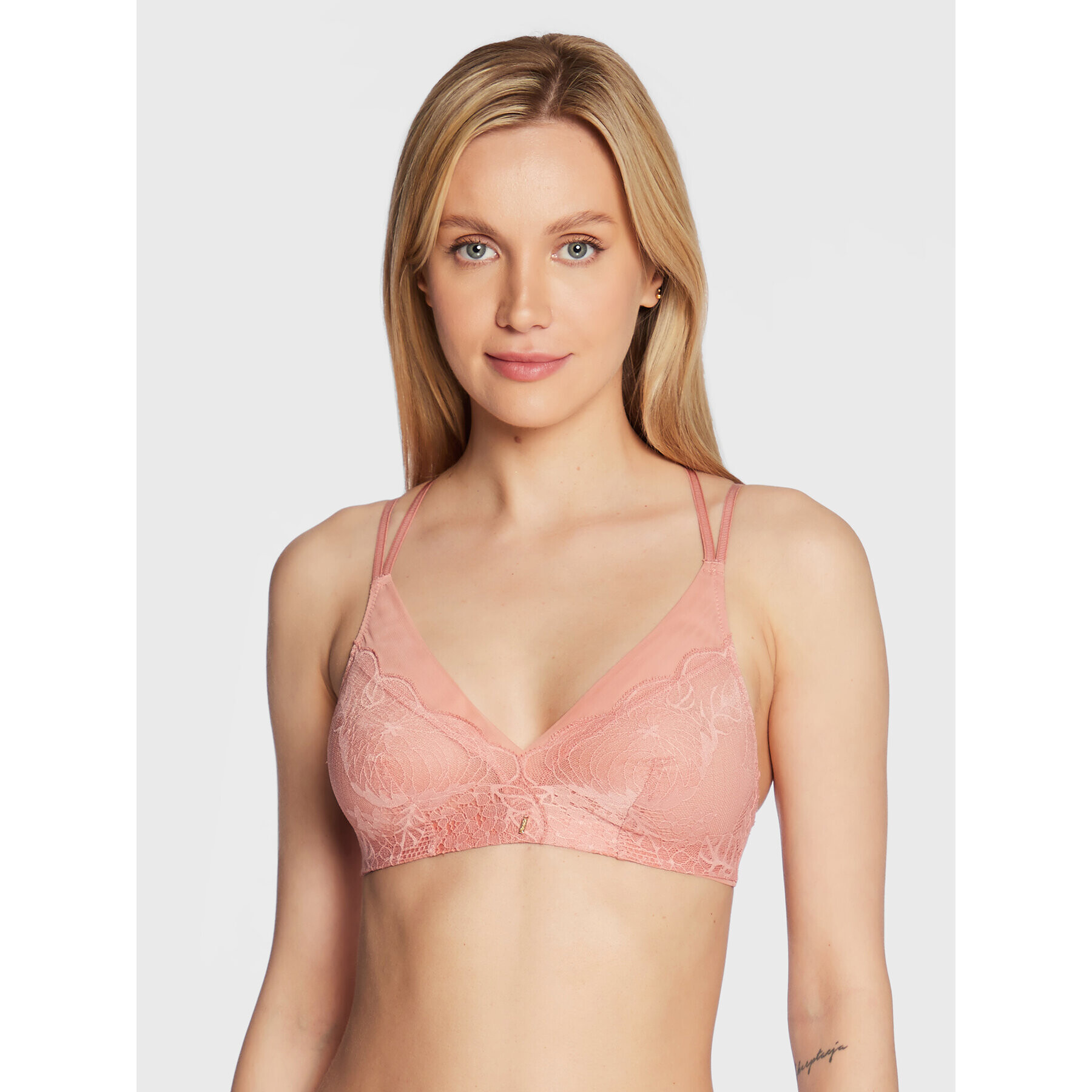 Chantelle Podprsenka Bralette C12N80 Oranžová - Pepit.cz