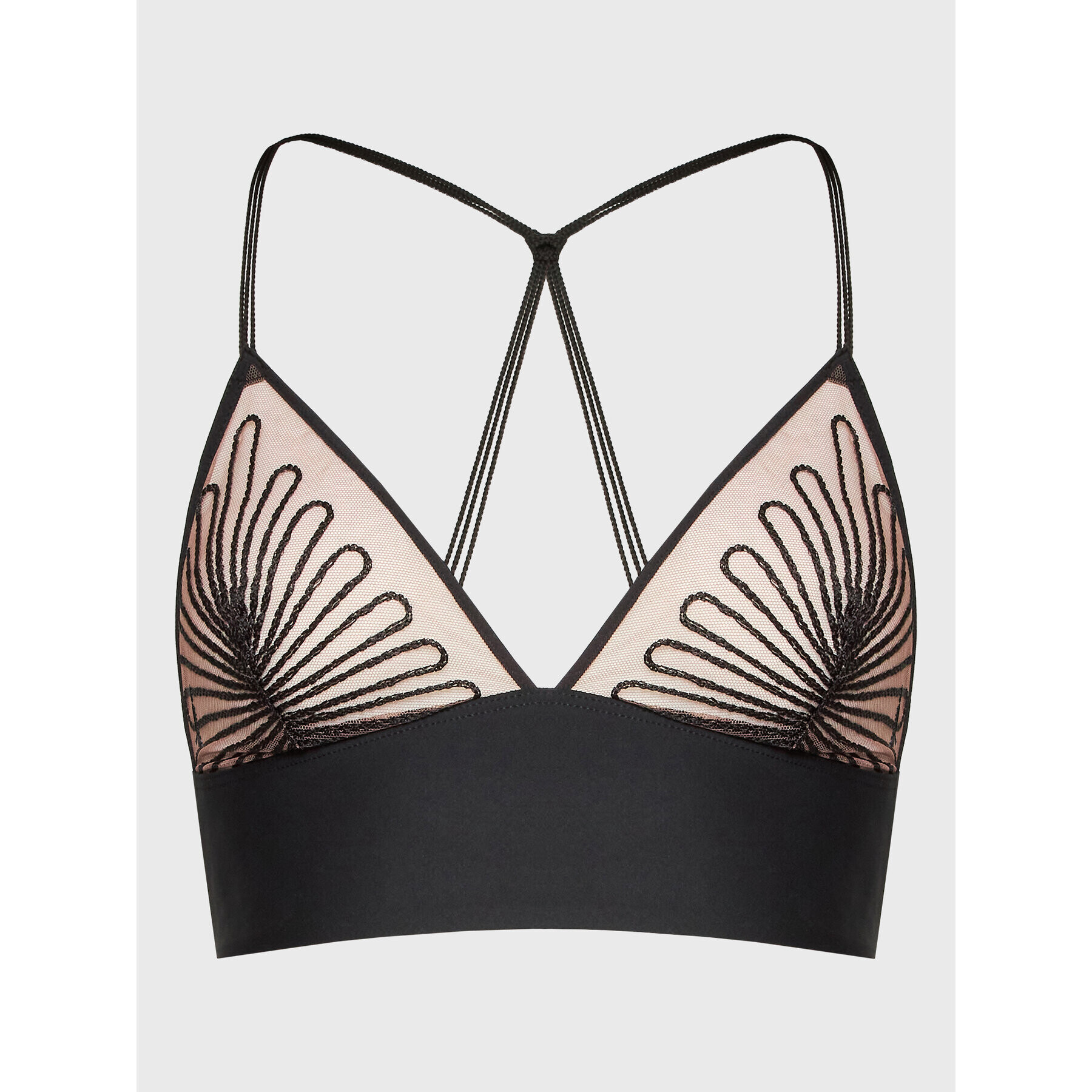 Chantelle X Podprsenka Bralette T09E30 Černá - Pepit.cz