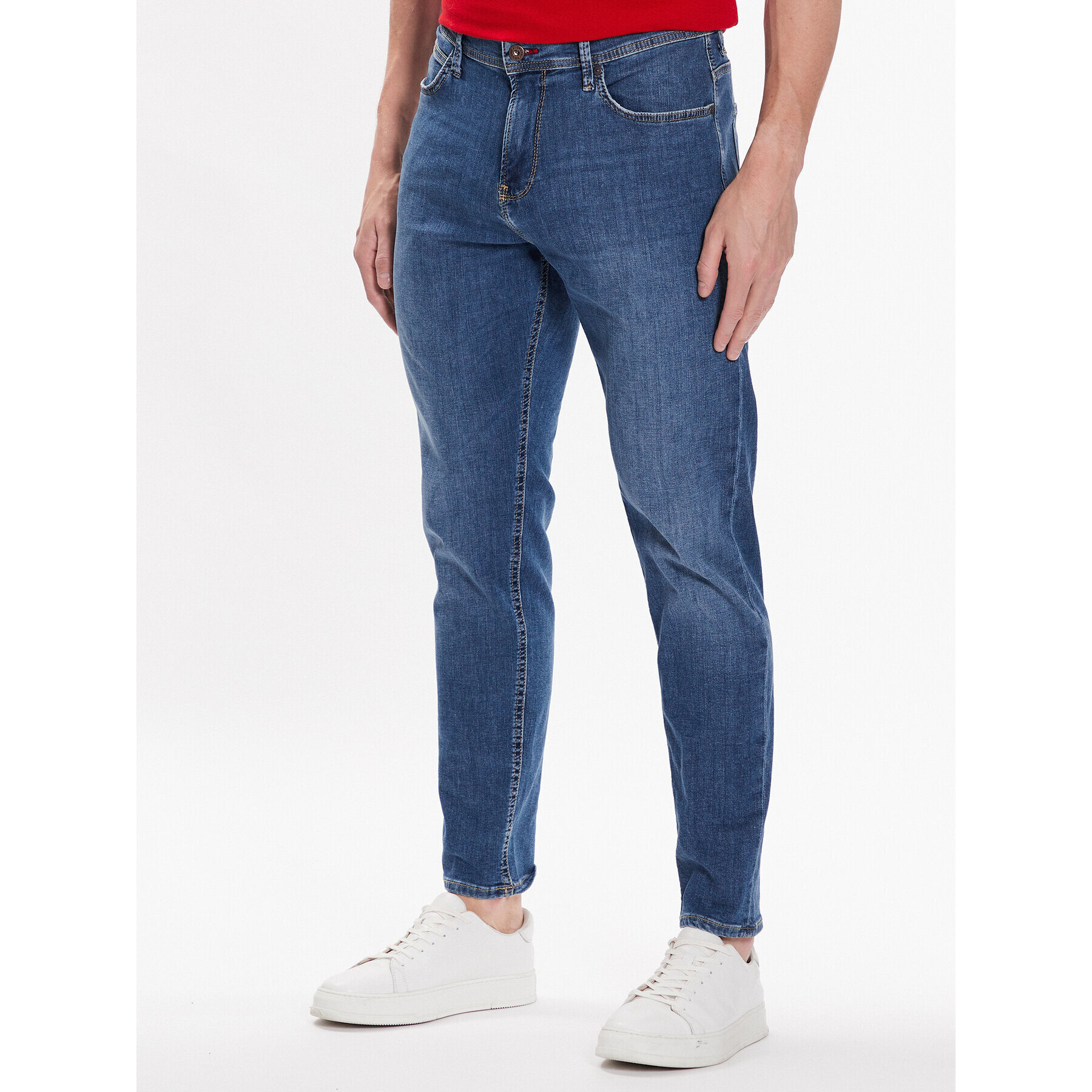 CINQUE Jeansy Cimike 2076 Modrá Slim Fit - Pepit.cz