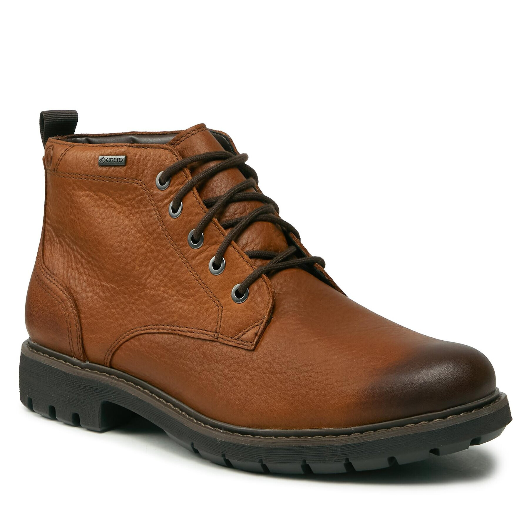 Clarks Kotníková obuv BatcombeMixGtx GORE-TEX 261749277 Hnědá - Pepit.cz