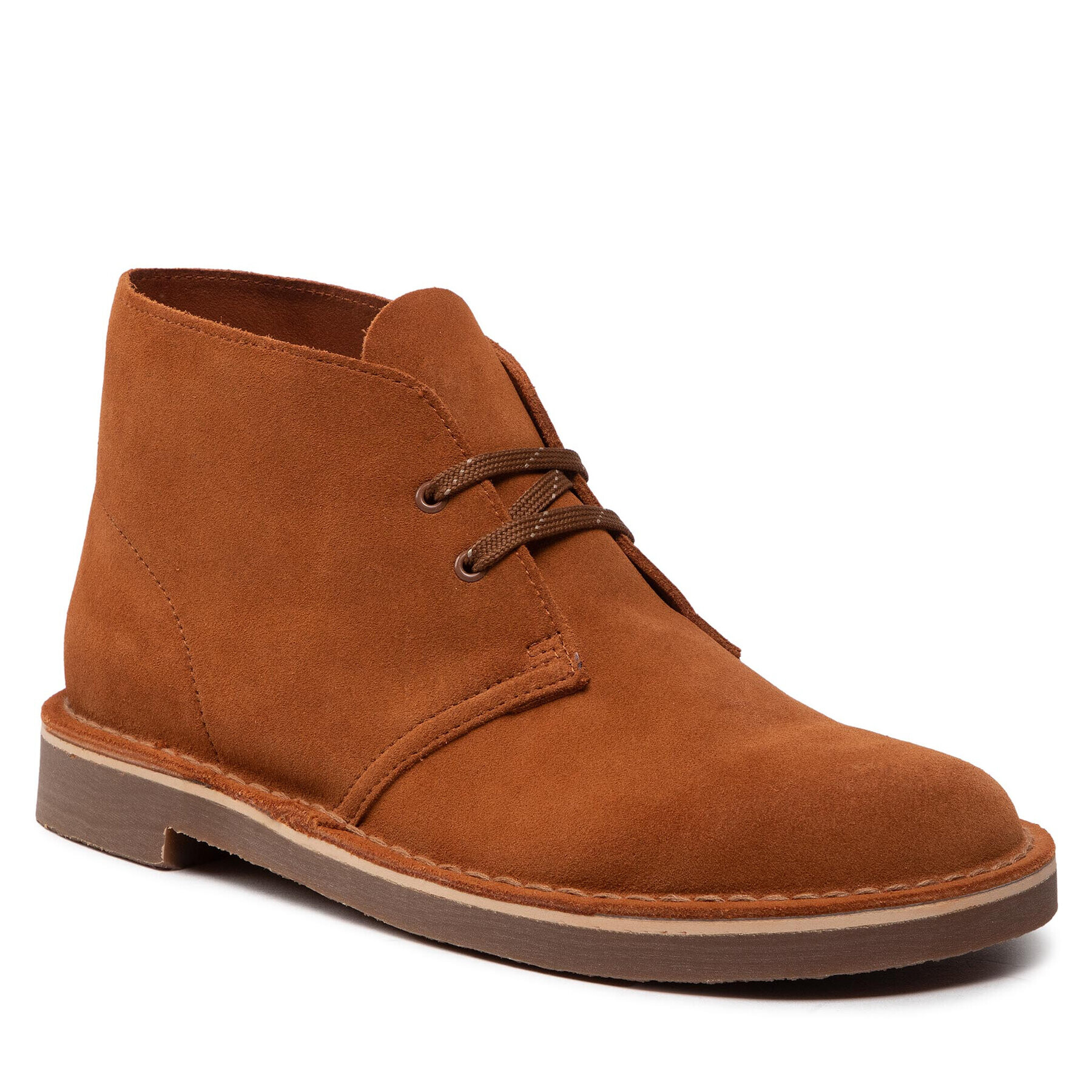 Clarks Kotníková obuv Bushacre 3 261686517 Hnědá - Pepit.cz