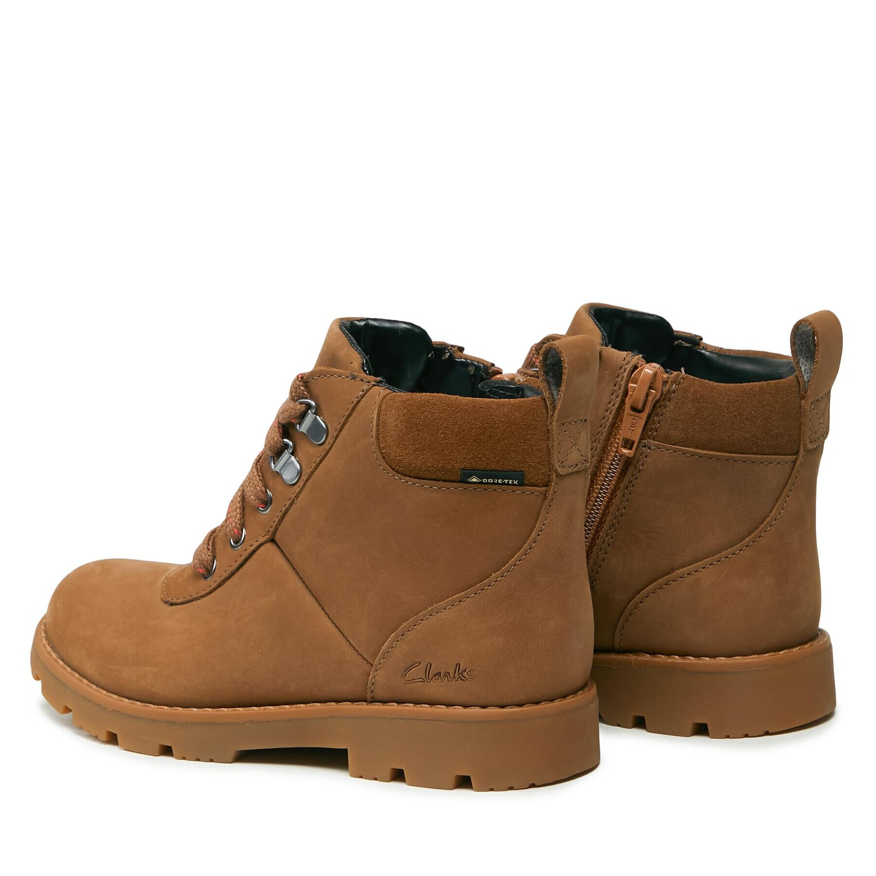 Clarks Kotníková obuv Heath Go Gtx Gore-Tex 261626797 Hnědá - Pepit.cz