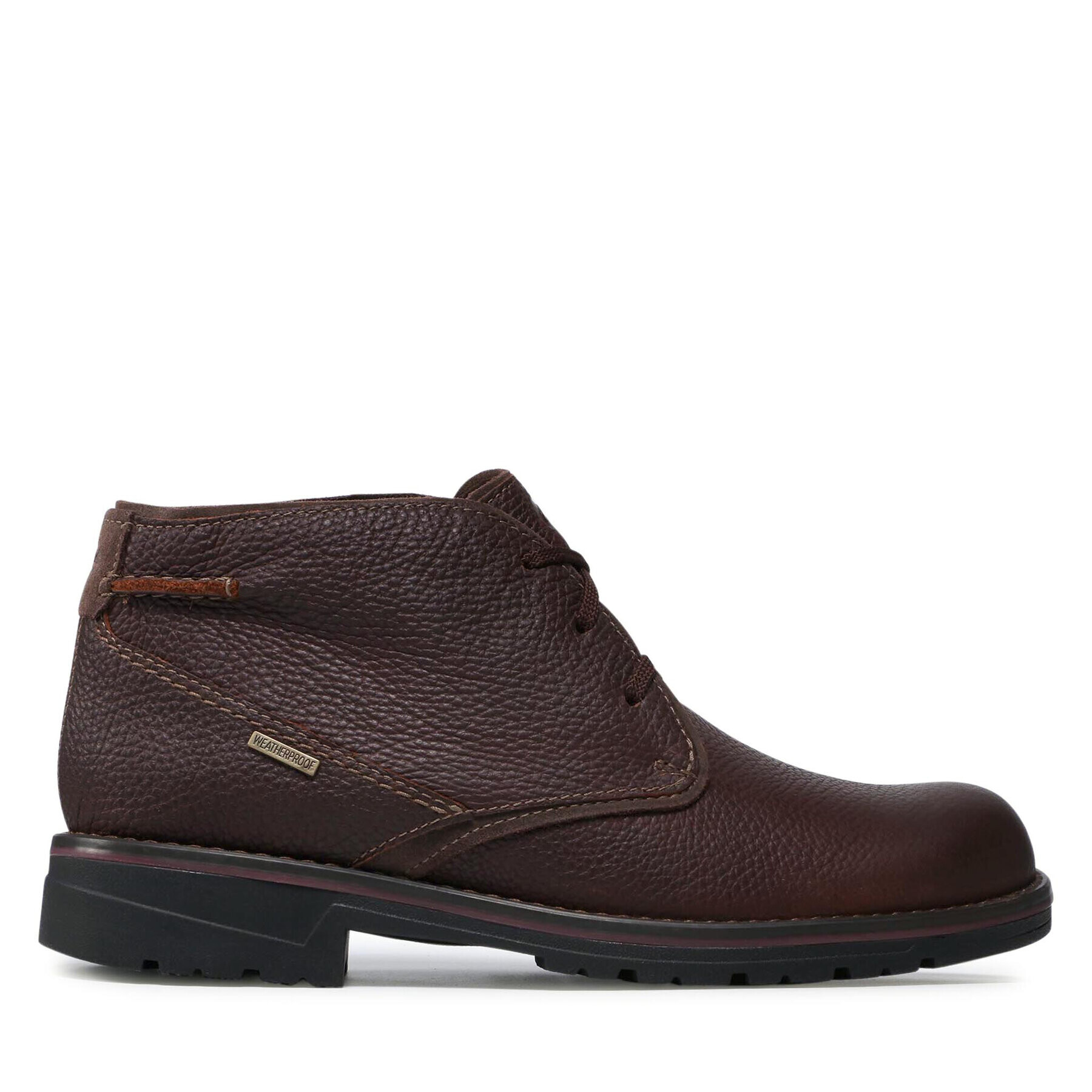 Clarks Kotníková obuv Morris Lace II 261645697 Hnědá - Pepit.cz