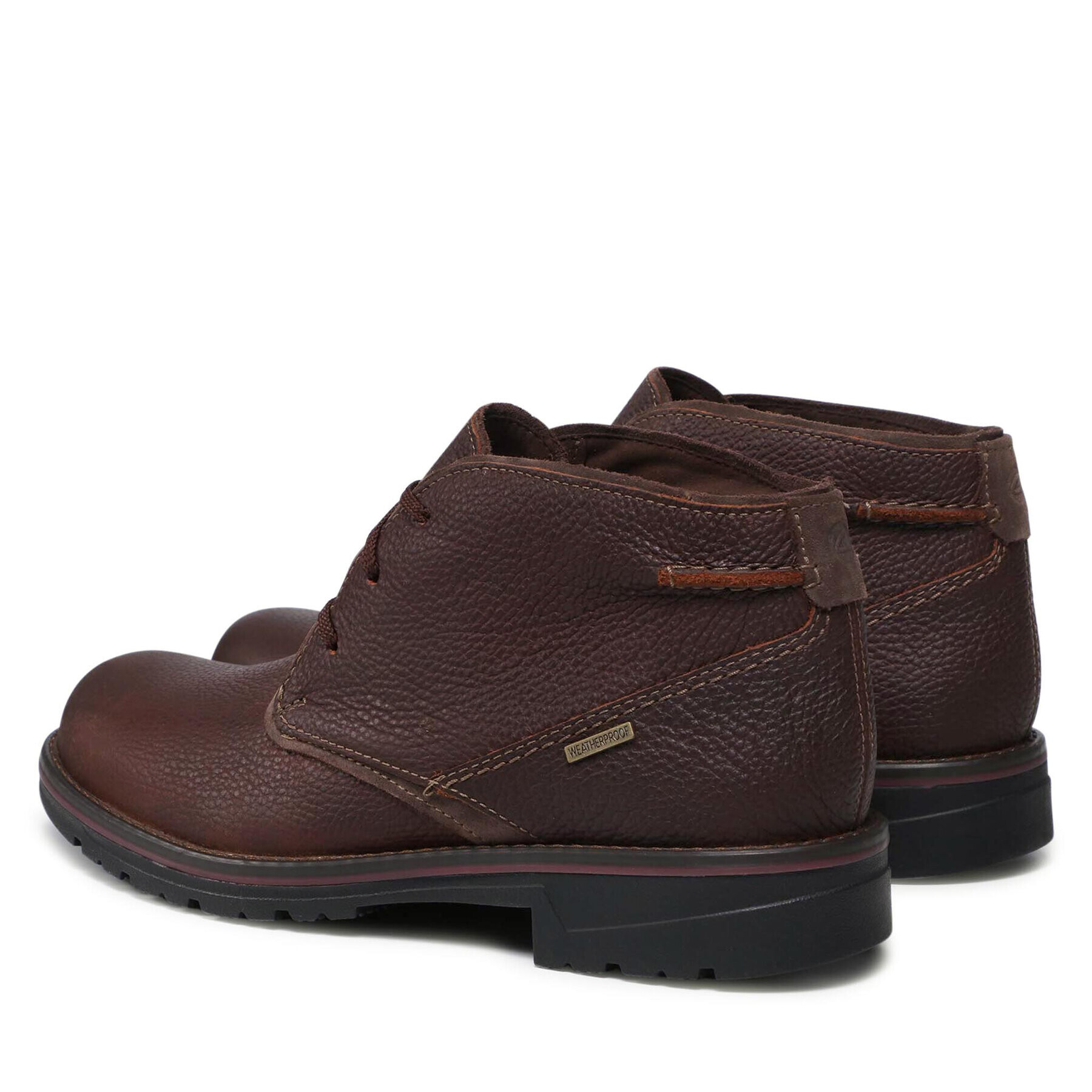 Clarks Kotníková obuv Morris Lace II 261645697 Hnědá - Pepit.cz