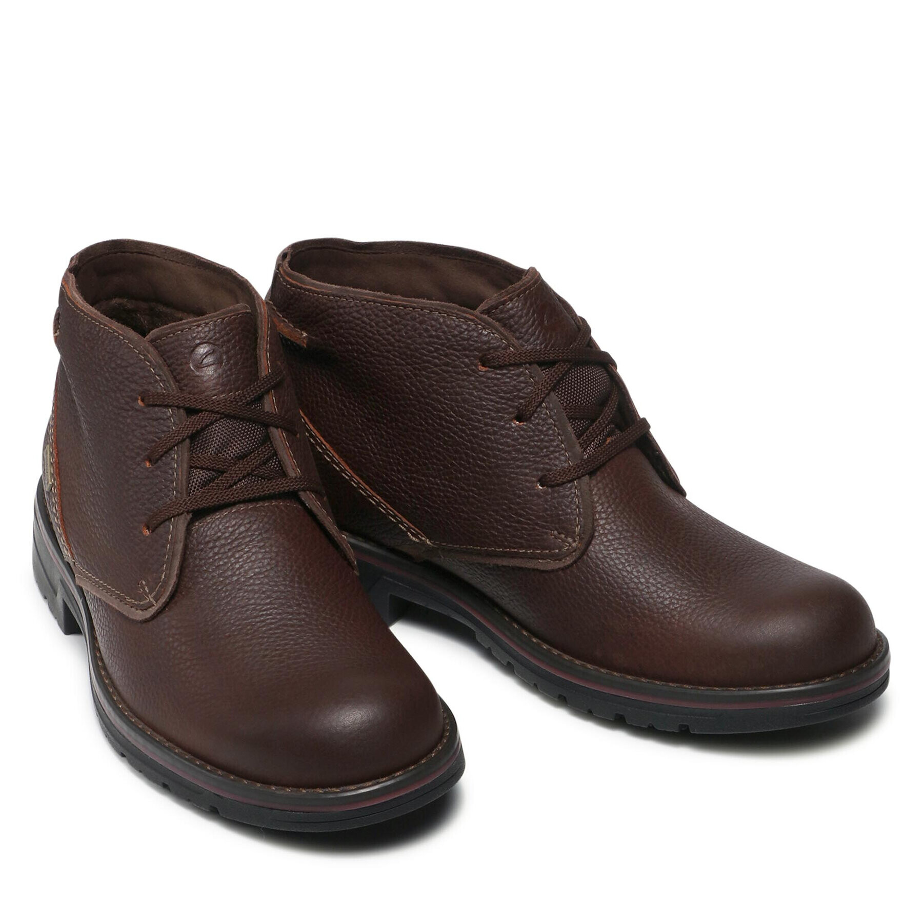 Clarks Kotníková obuv Morris Lace II 261645697 Hnědá - Pepit.cz