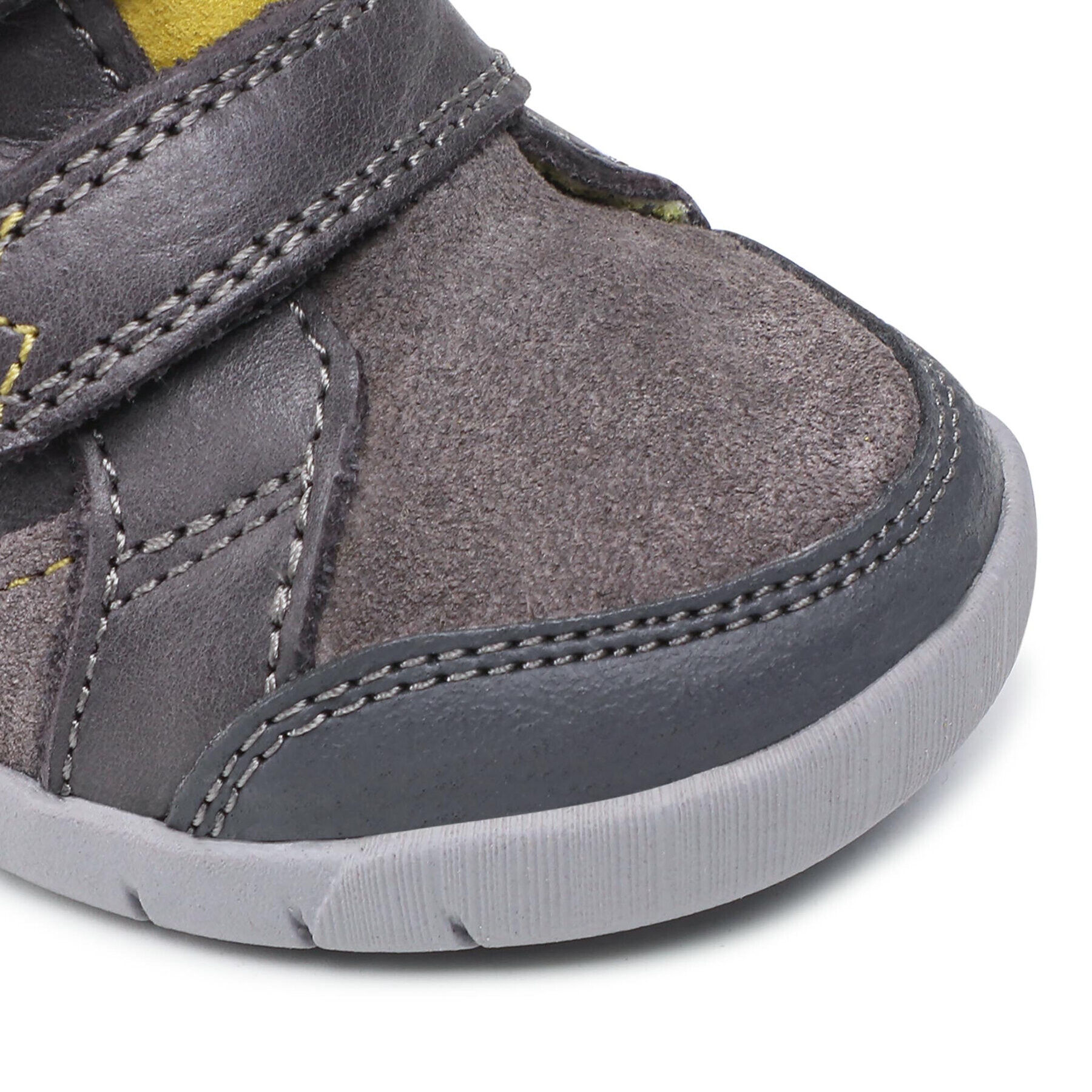 Clarks Kotníková obuv Rex Park T 261626427 Šedá - Pepit.cz