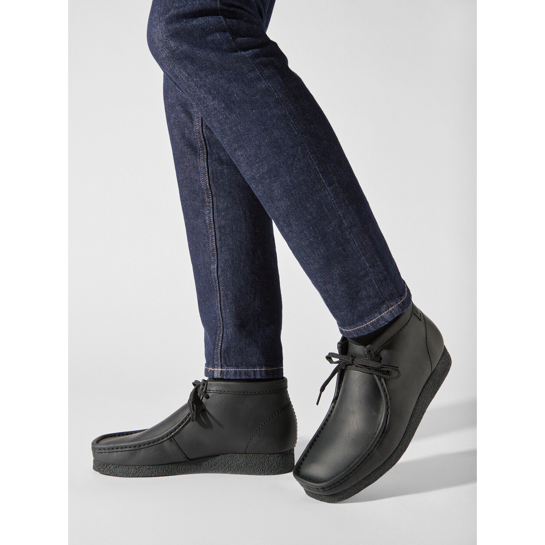 Clarks Kotníková obuv Shacre Boot 261594407 Černá - Pepit.cz