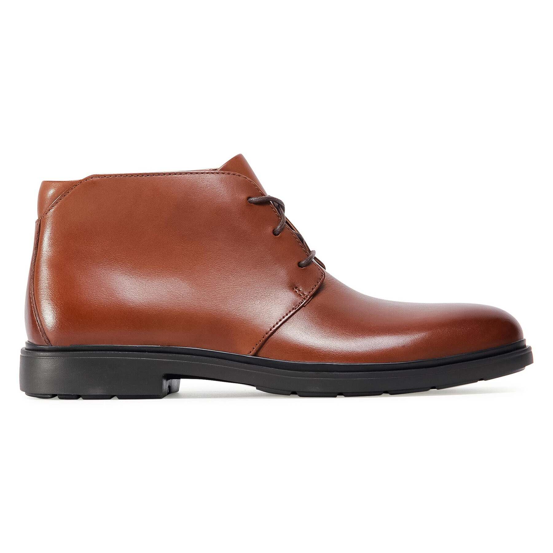 Clarks Kotníková obuv Un Tailor Mid 261446787 Hnědá - Pepit.cz