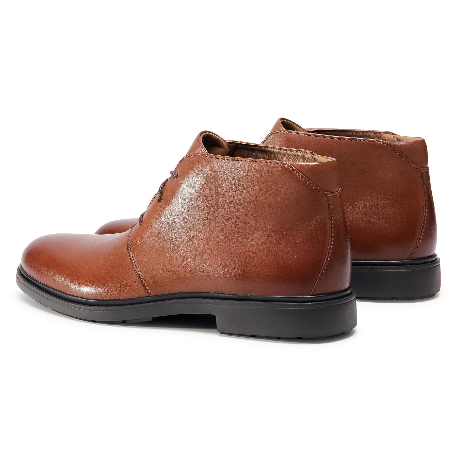 Clarks Kotníková obuv Un Tailor Mid 261446787 Hnědá - Pepit.cz