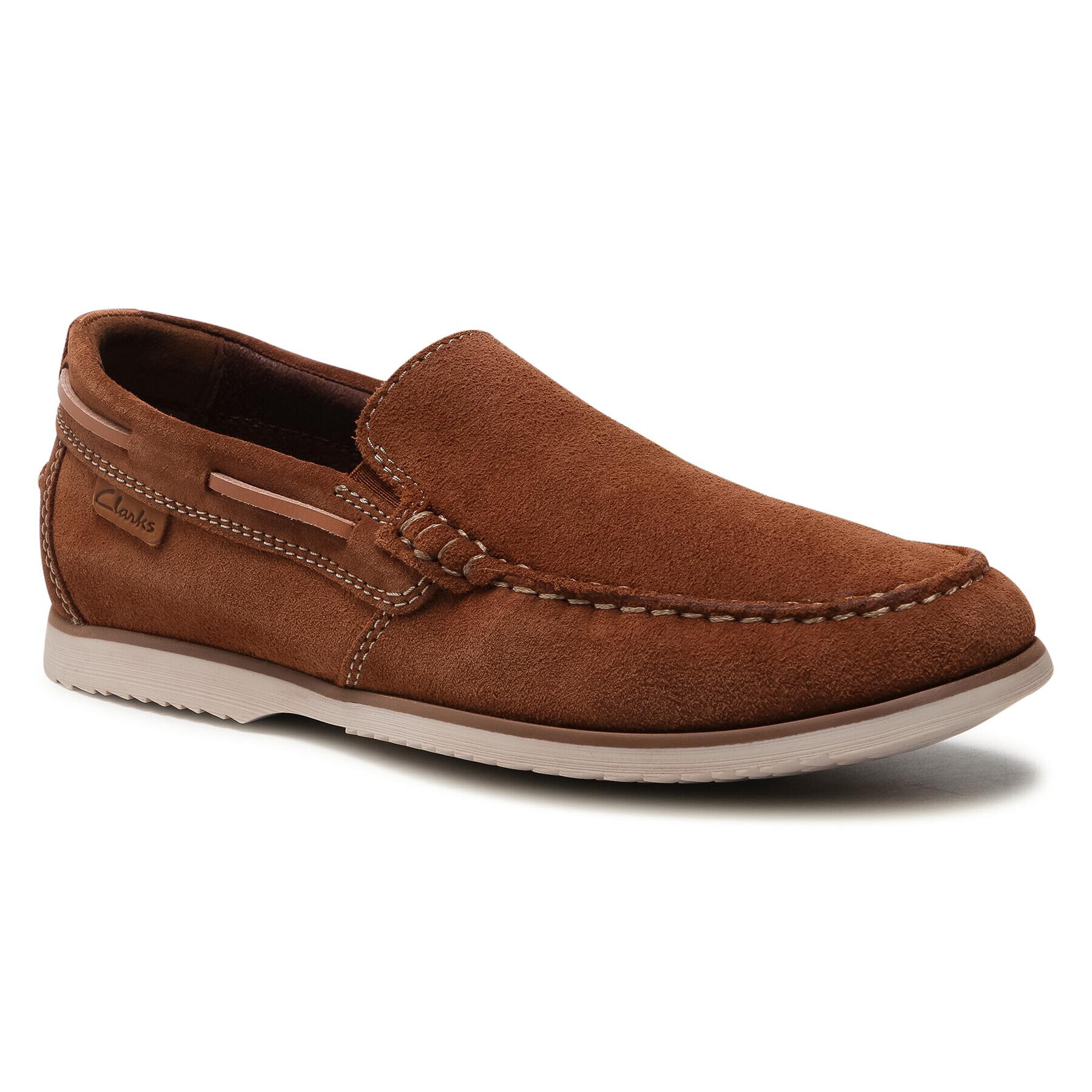 Clarks Mokasíny Noonan Step 261594747 Hnědá - Pepit.cz