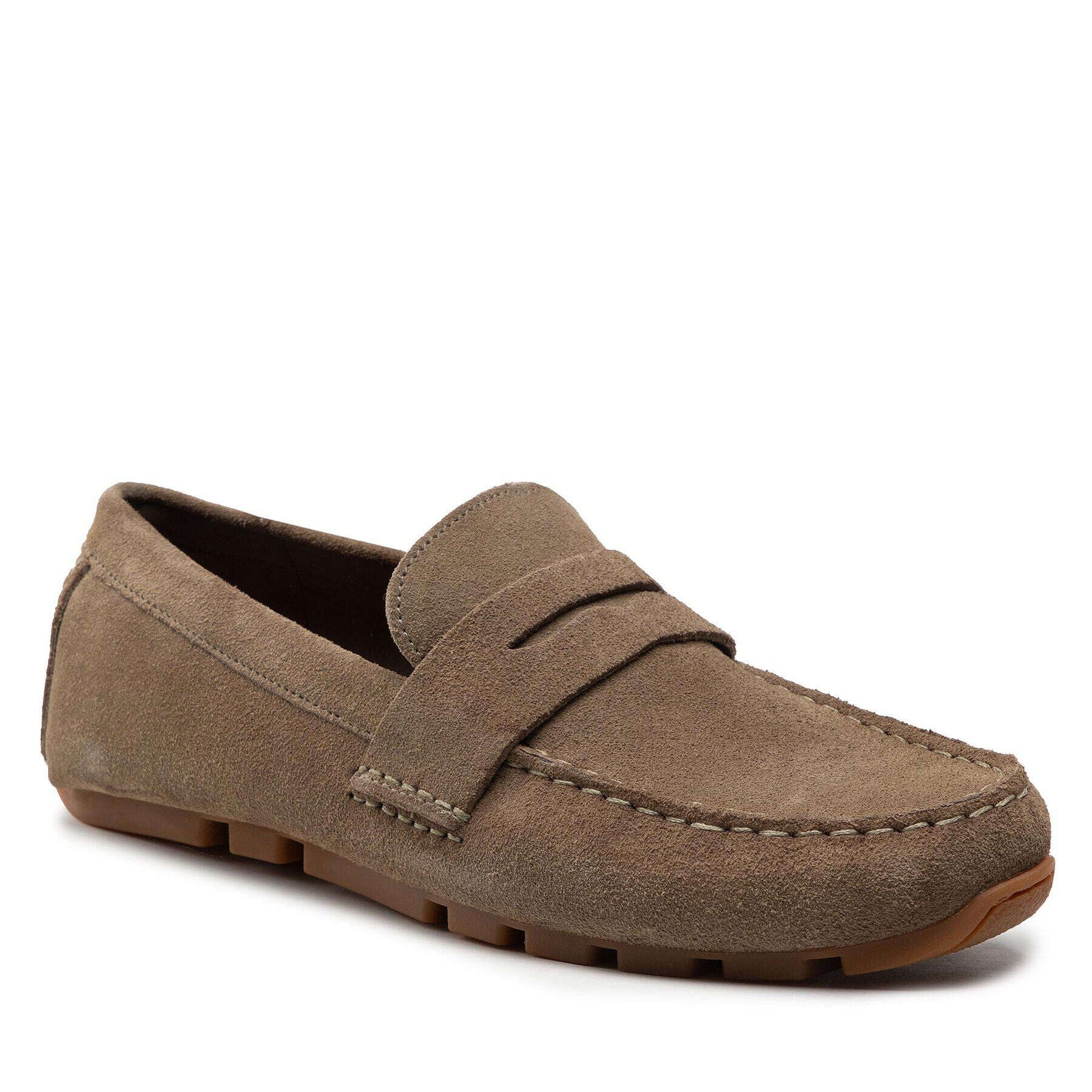 Clarks Mokasíny Oswicki Bar 261668047 Hnědá - Pepit.cz