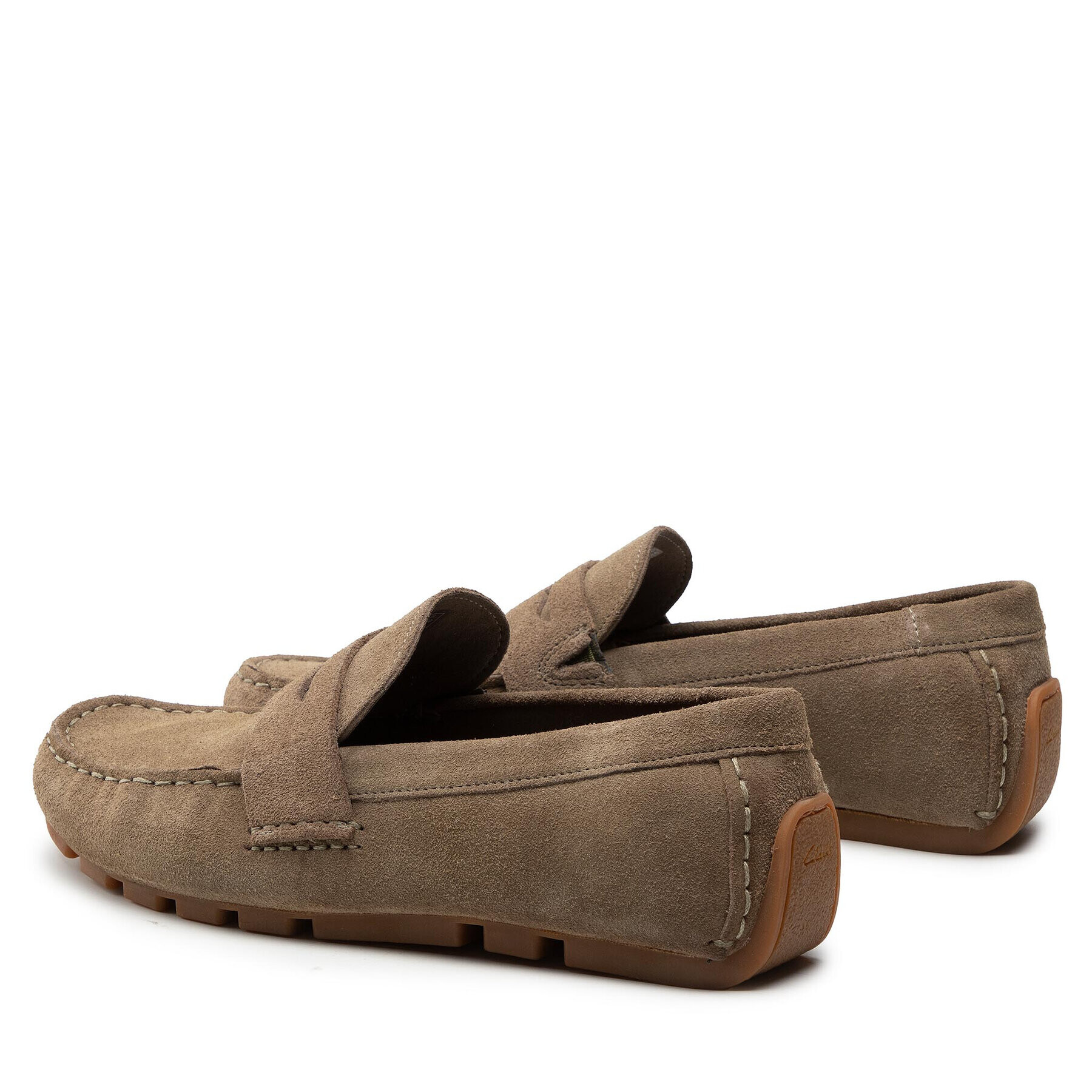 Clarks Mokasíny Oswicki Bar 261668047 Hnědá - Pepit.cz