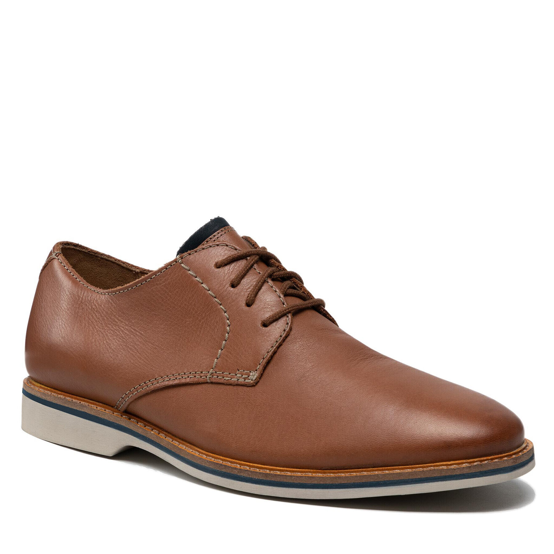 Clarks Polobotky Atticus Lace 261318247 Hnědá - Pepit.cz