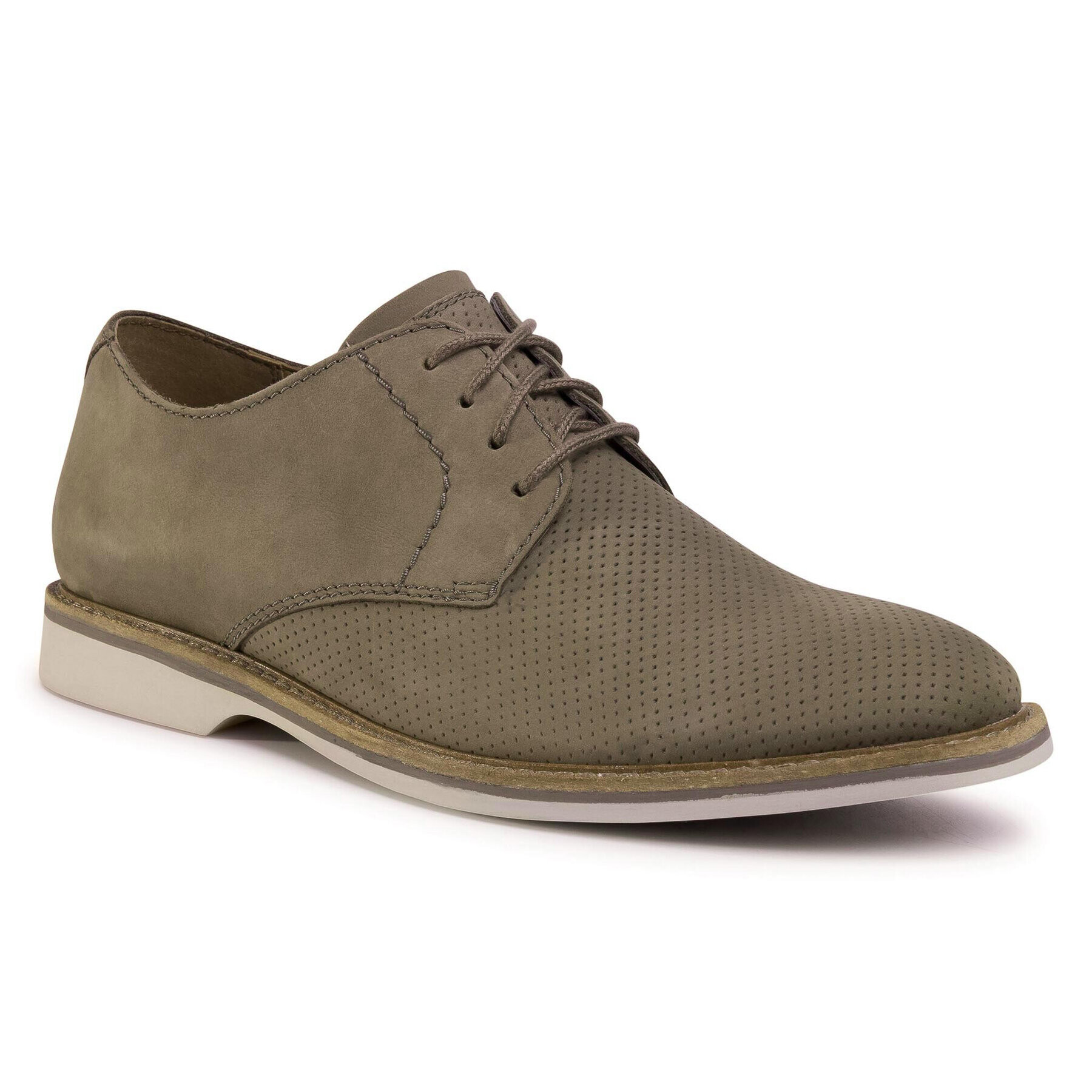 Clarks Polobotky Atticus Lace 261487667 Zelená - Pepit.cz