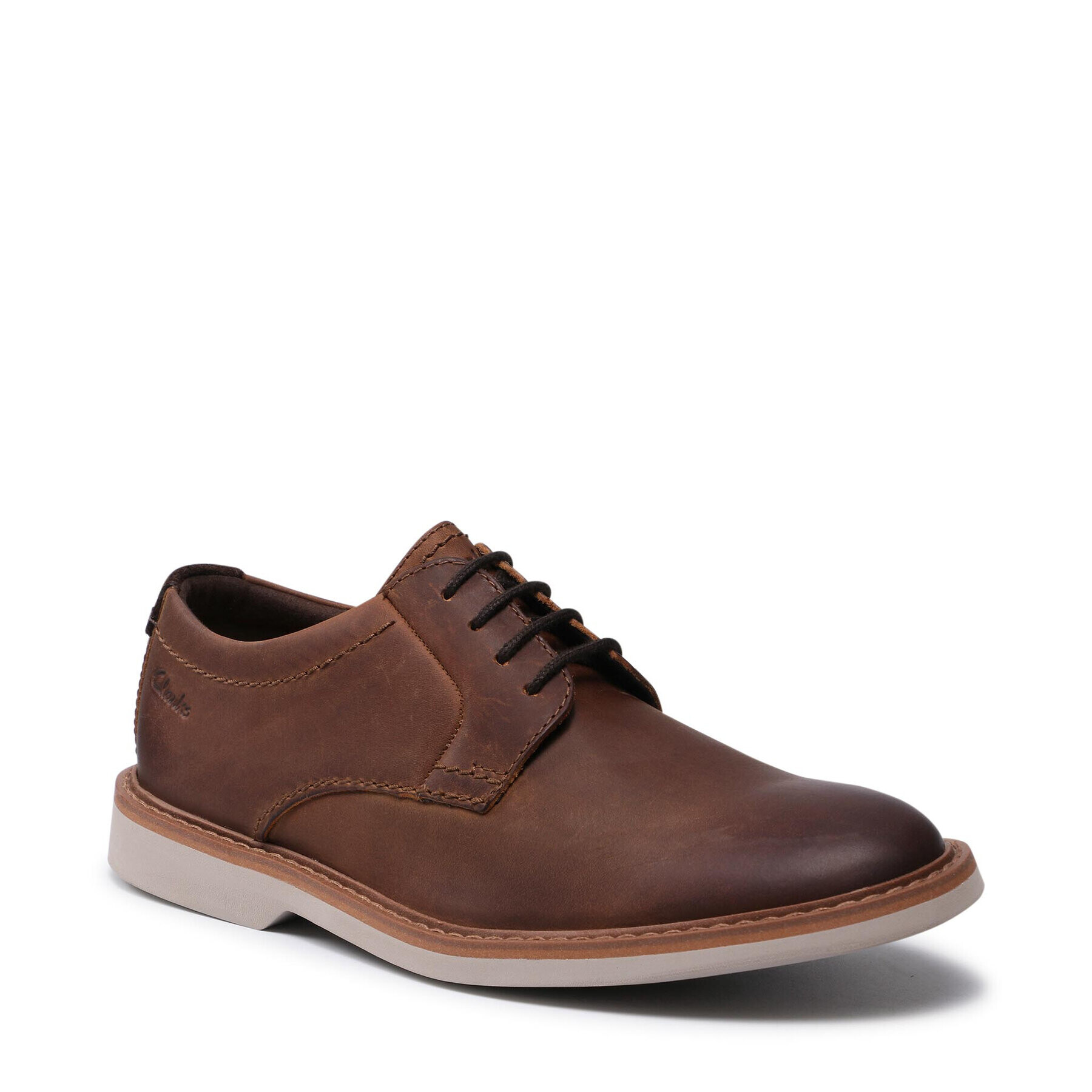 Clarks Polobotky Atticus Ltlace 261611577 Hnědá - Pepit.cz