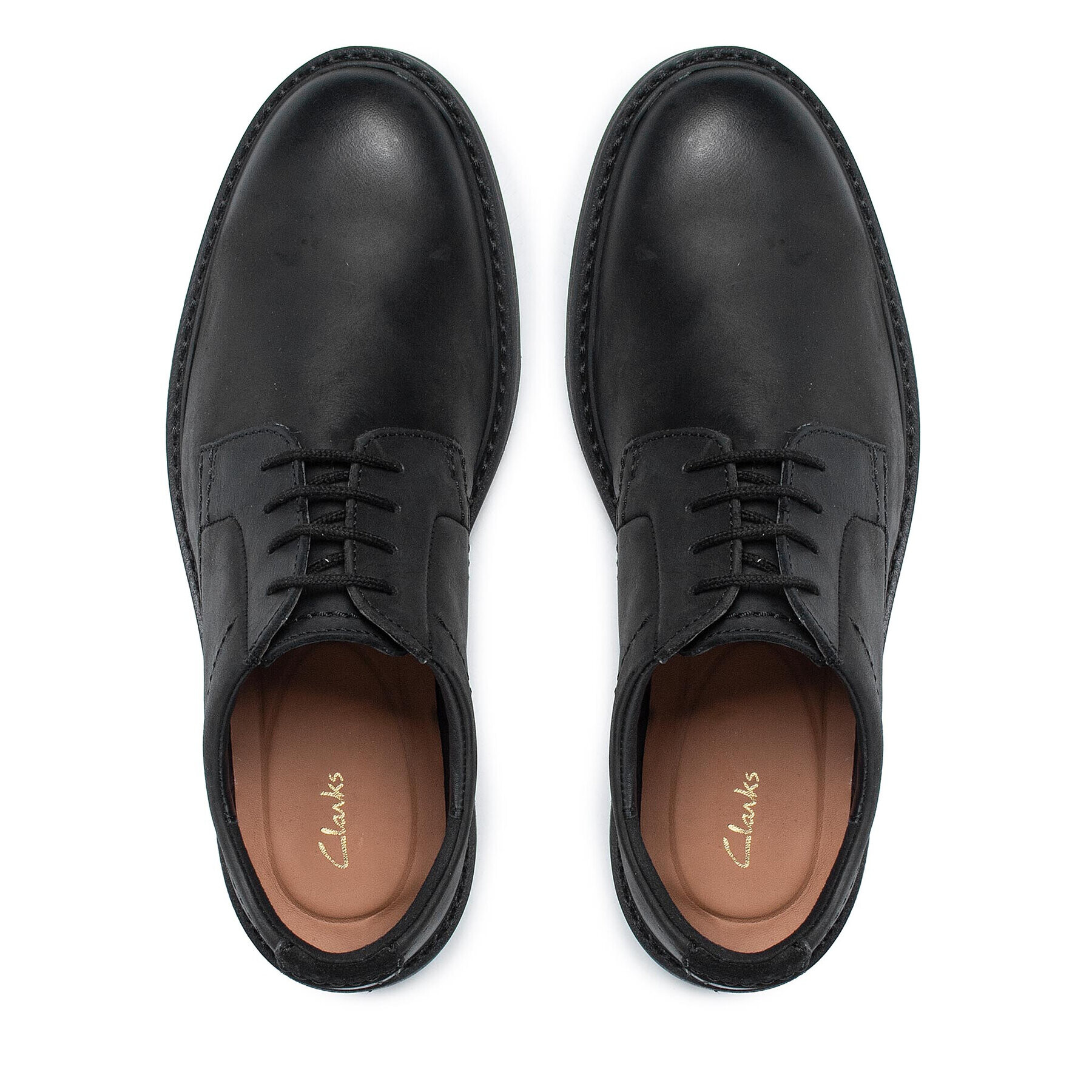 Clarks Polobotky Atticus Ltlace 261632397 Černá - Pepit.cz