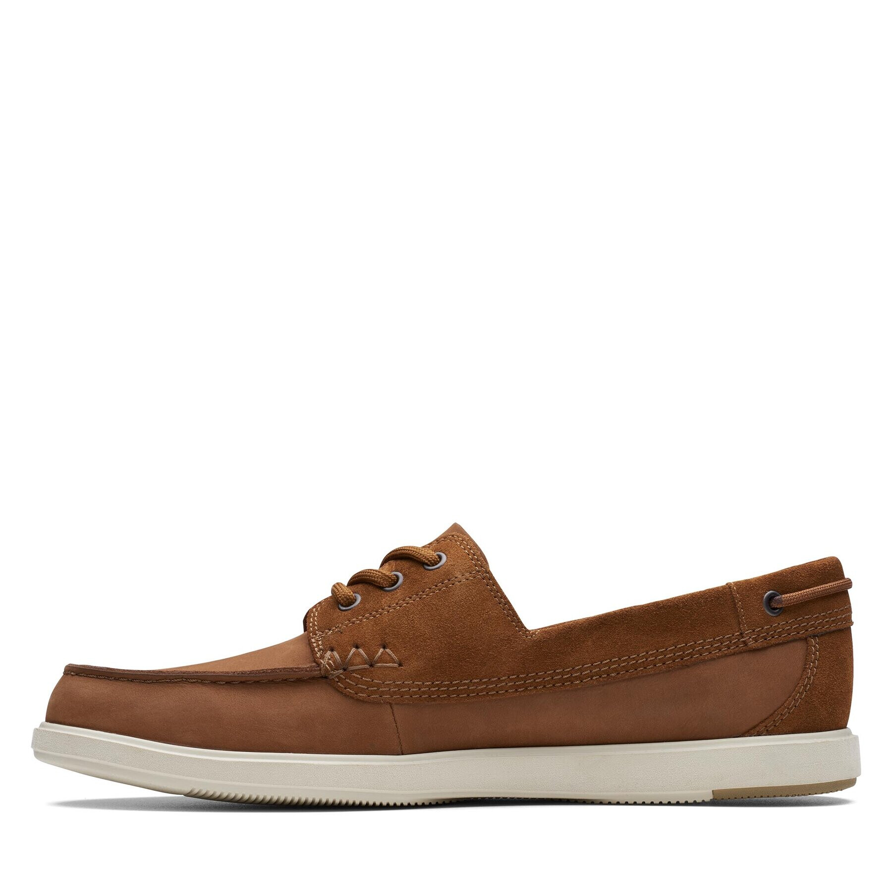 Clarks Polobotky Bratton Boat 26172443 Hnědá - Pepit.cz