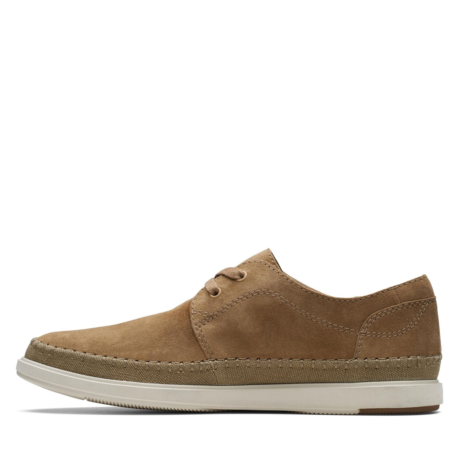 Clarks Polobotky Bratton Lo 26171674 Béžová - Pepit.cz