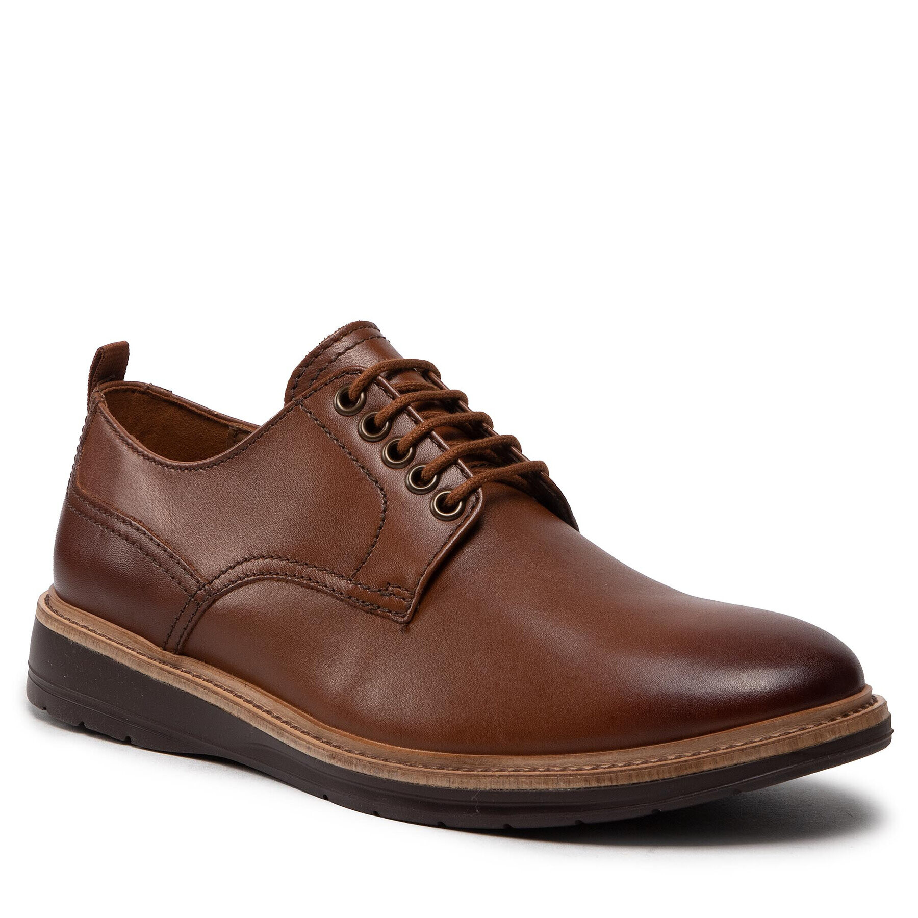 Clarks Polobotky Chantry Walk 261685787 Hnědá - Pepit.cz