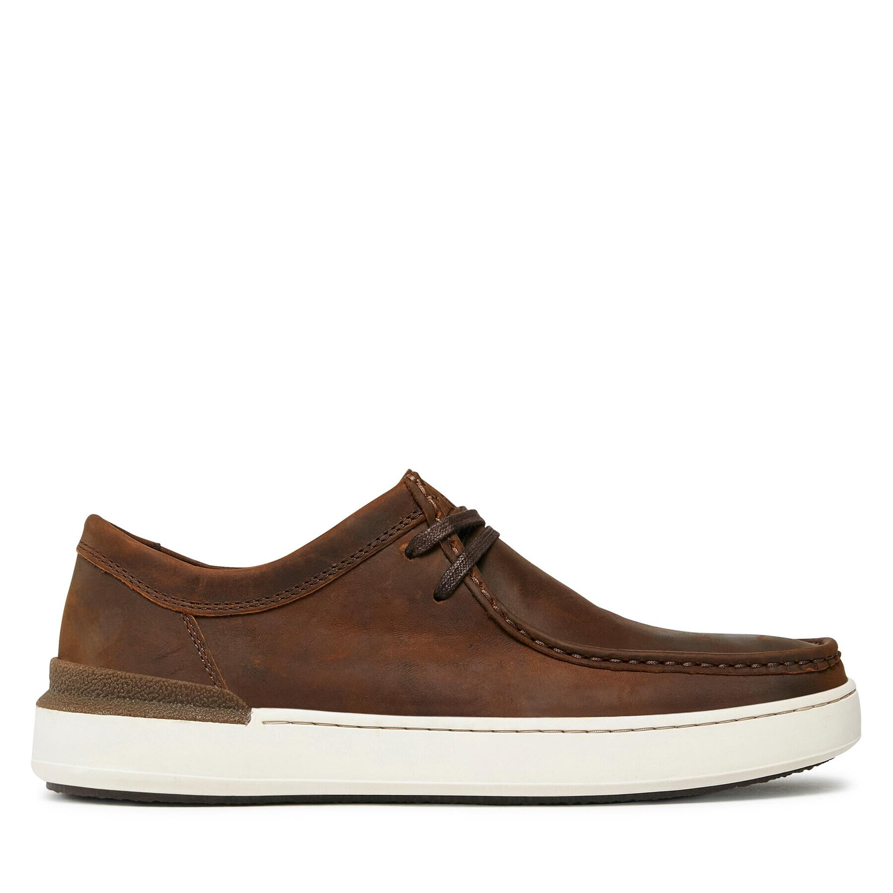 Clarks Polobotky Court Lite Wally 261709317 Hnědá - Pepit.cz