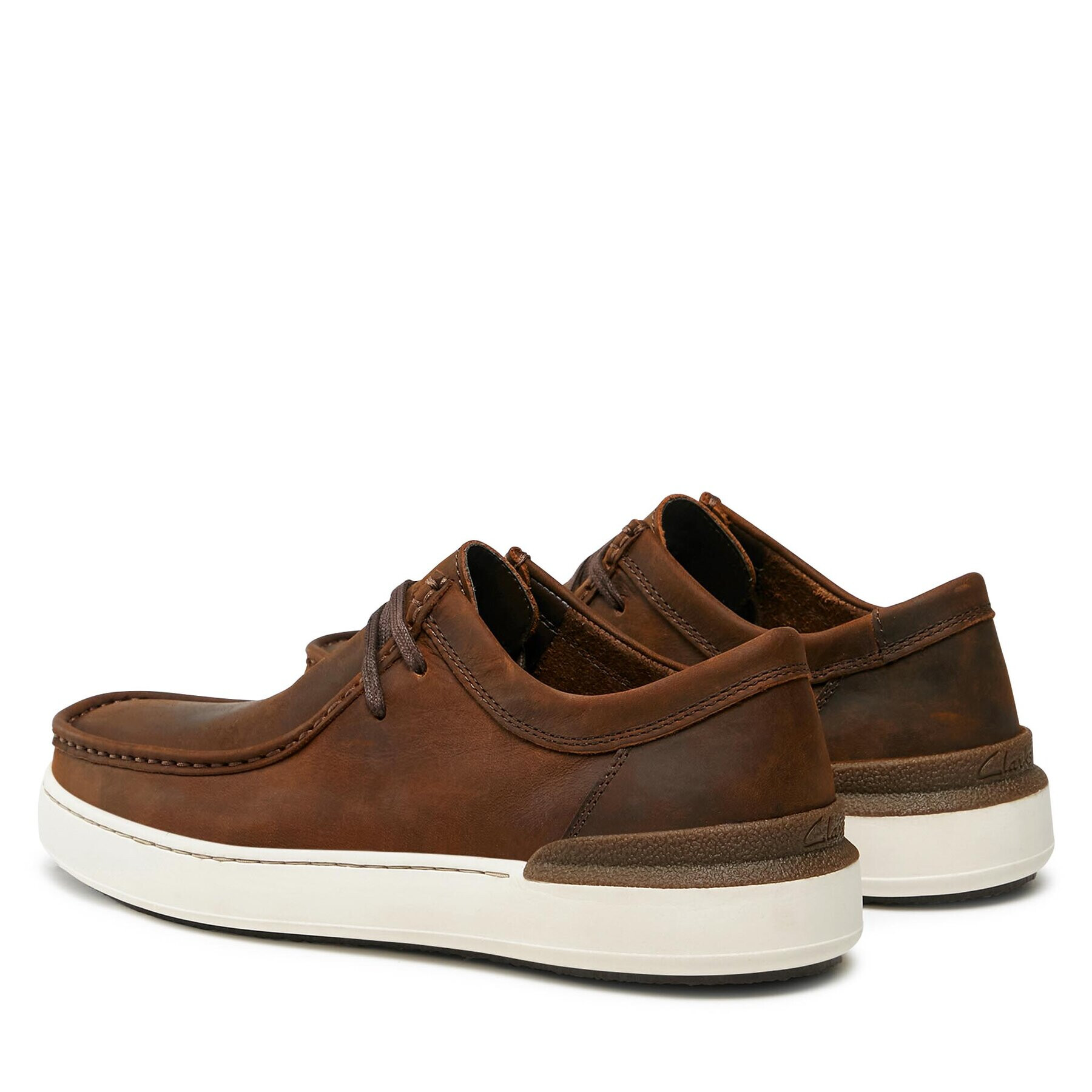 Clarks Polobotky Court Lite Wally 261709317 Hnědá - Pepit.cz