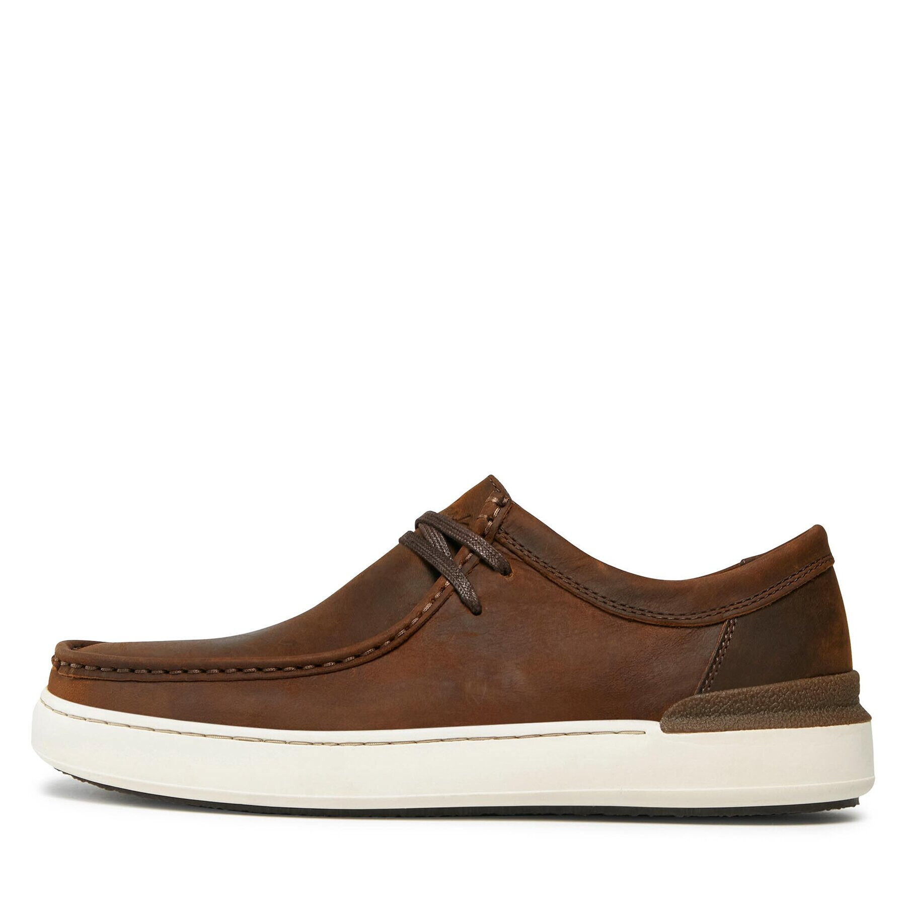 Clarks Polobotky Court Lite Wally 261709317 Hnědá - Pepit.cz