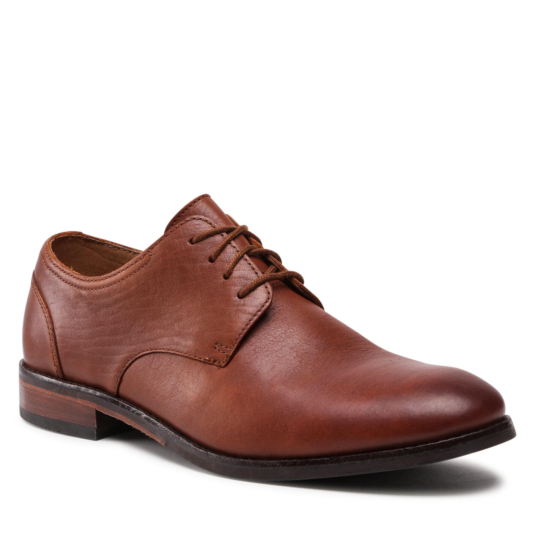 Clarks Polobotky Flow Plain 261477987 Hnědá - Pepit.cz