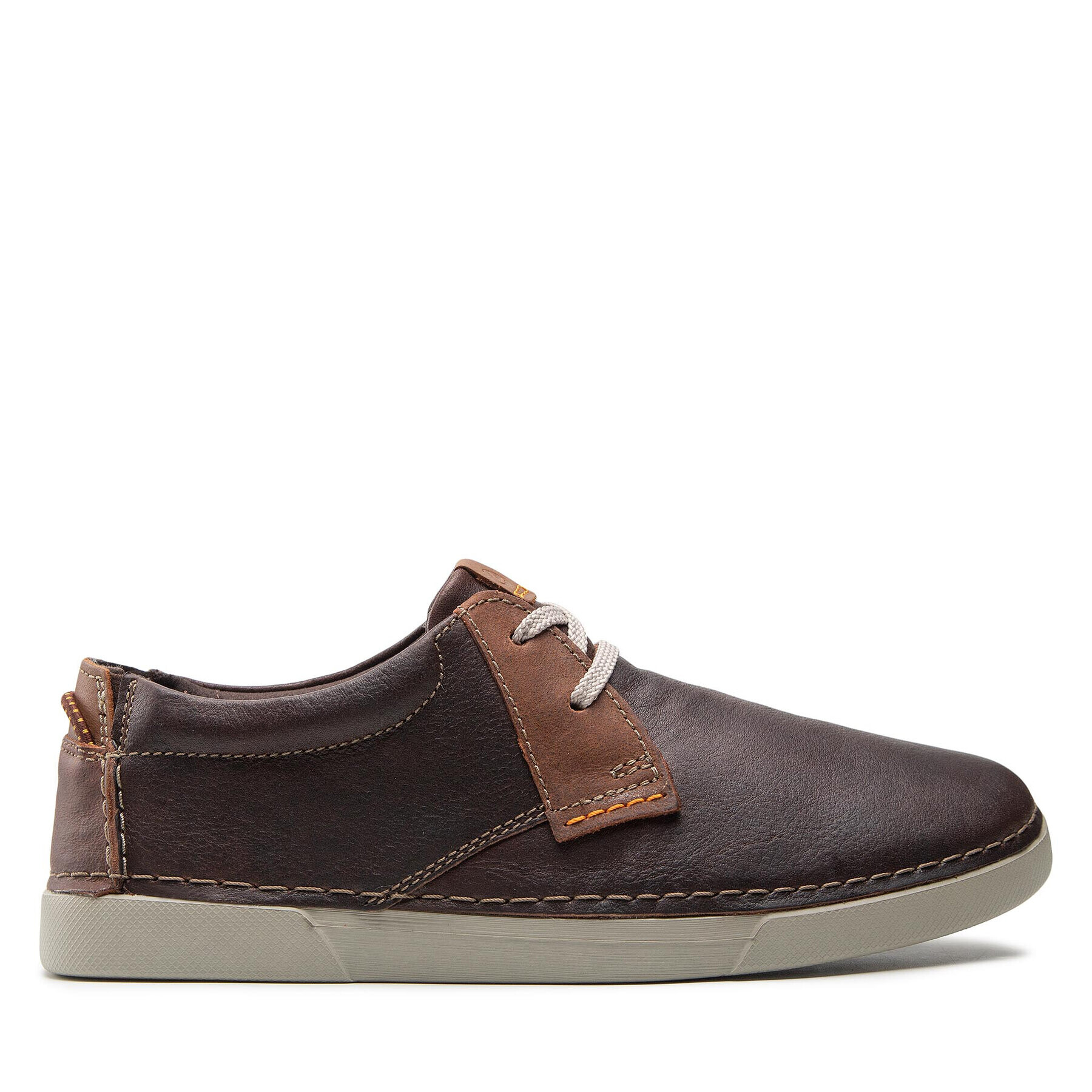 Clarks Polobotky Gereld Low 261646427 Hnědá - Pepit.cz