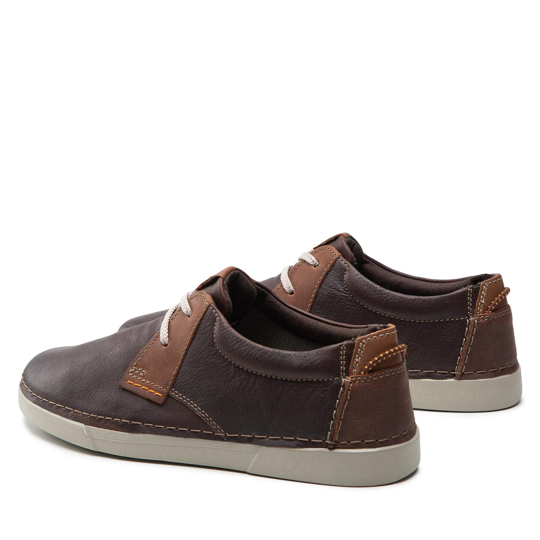 Clarks Polobotky Gereld Low 261646427 Hnědá - Pepit.cz