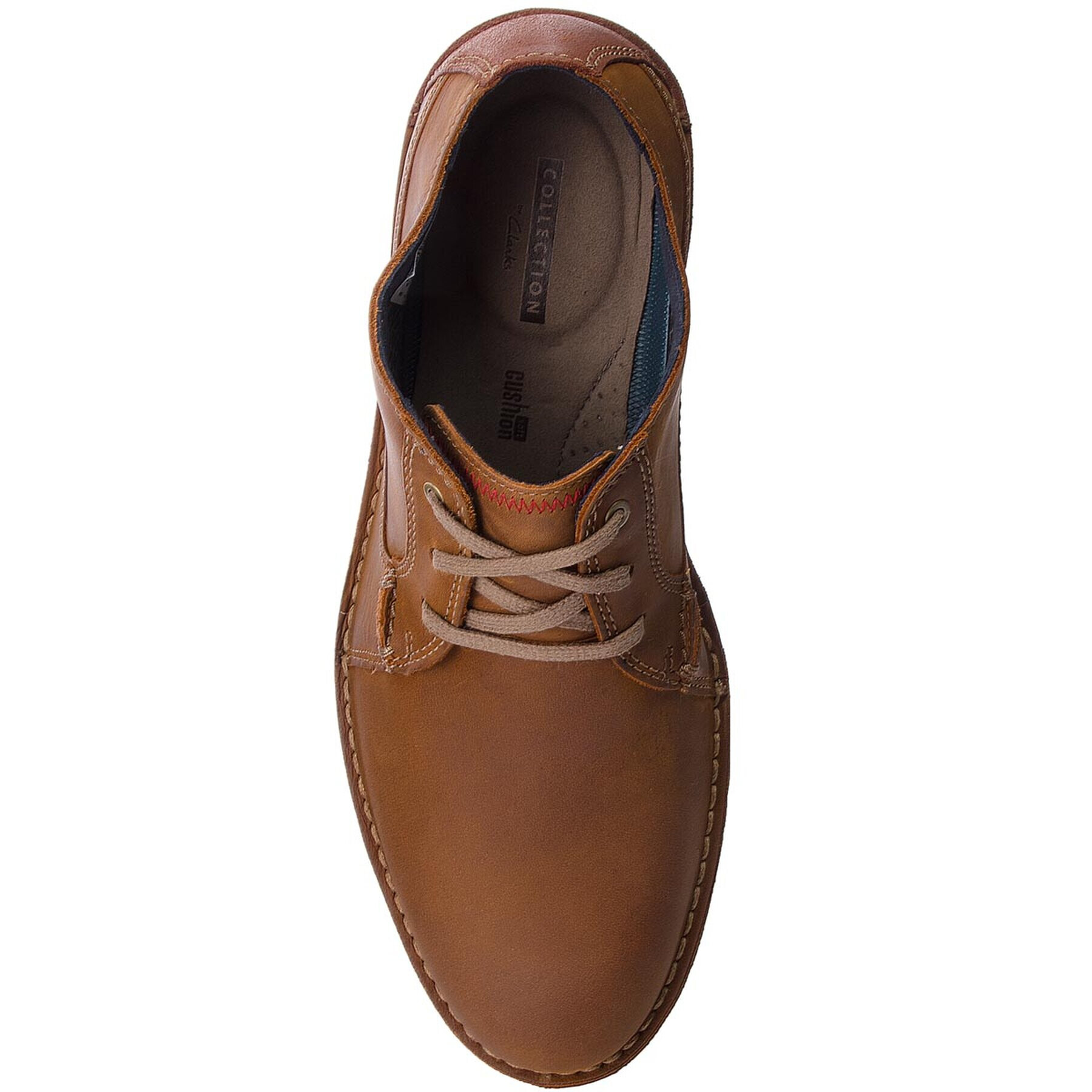 Clarks Polobotky Vargo Plain 261366767 Hnědá - Pepit.cz