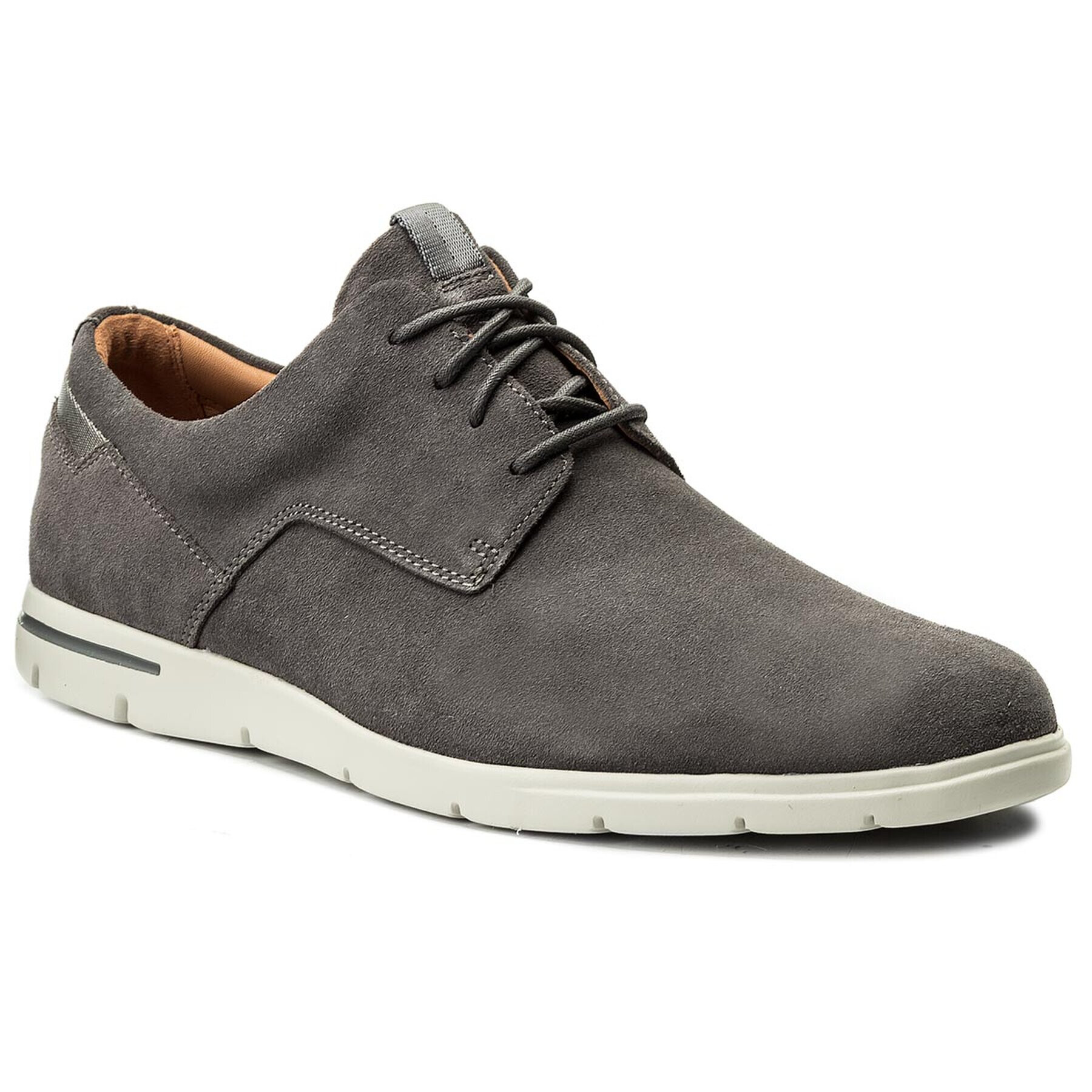 Clarks Polobotky Vennor Walk 261317507 Šedá - Pepit.cz