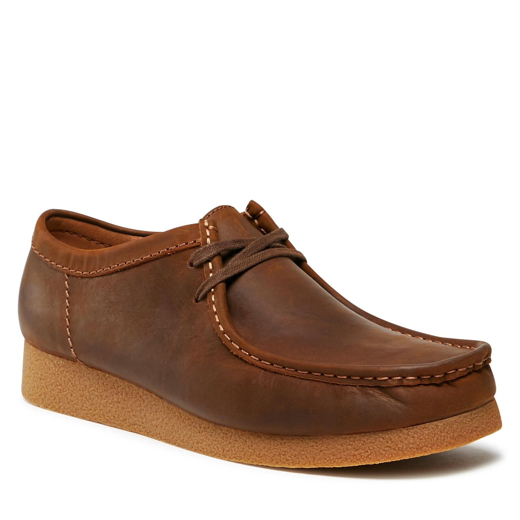 Clarks Polobotky Wallabee Evo 261728197 Hnědá - Pepit.cz