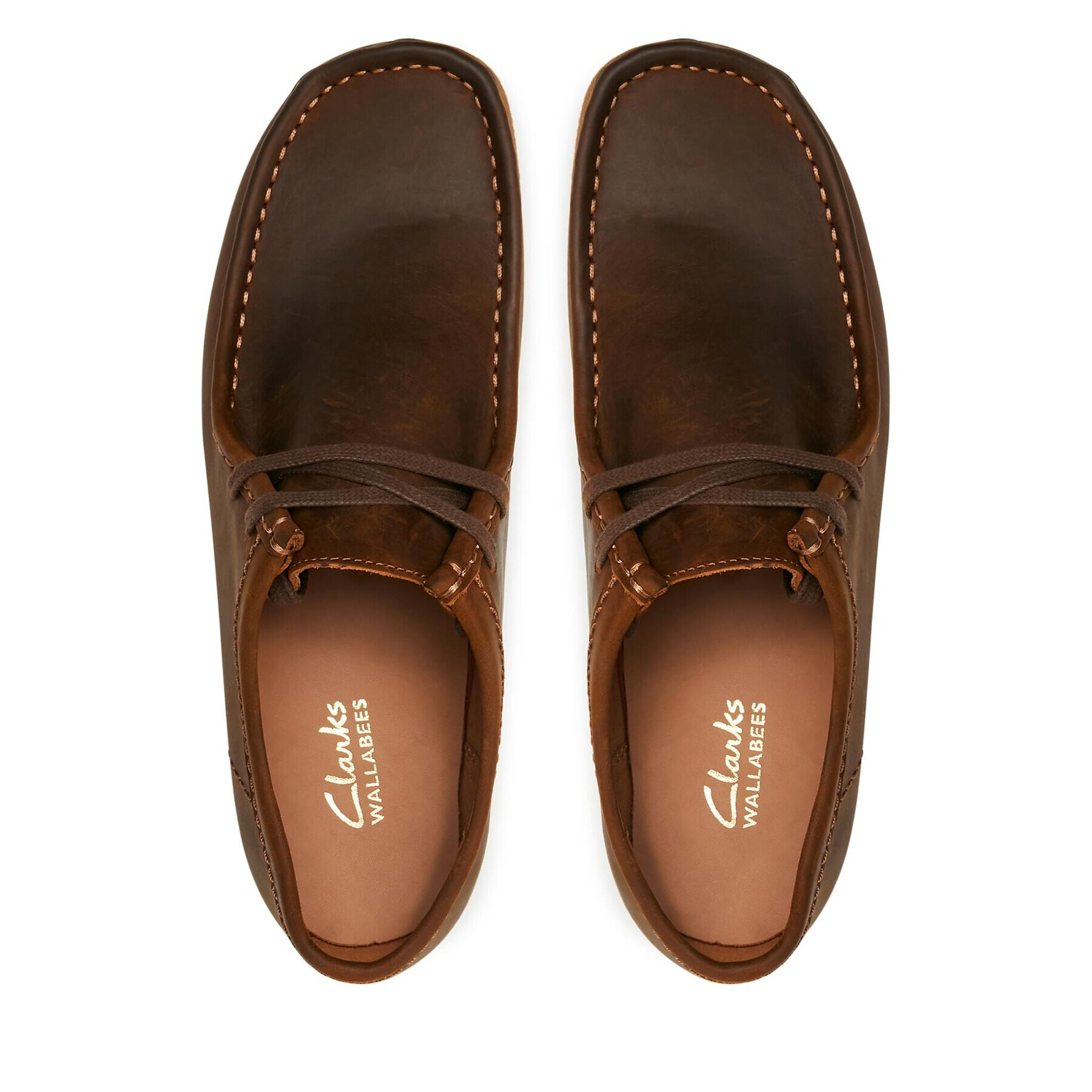 Clarks Polobotky Wallabee Evo 261728197 Hnědá - Pepit.cz