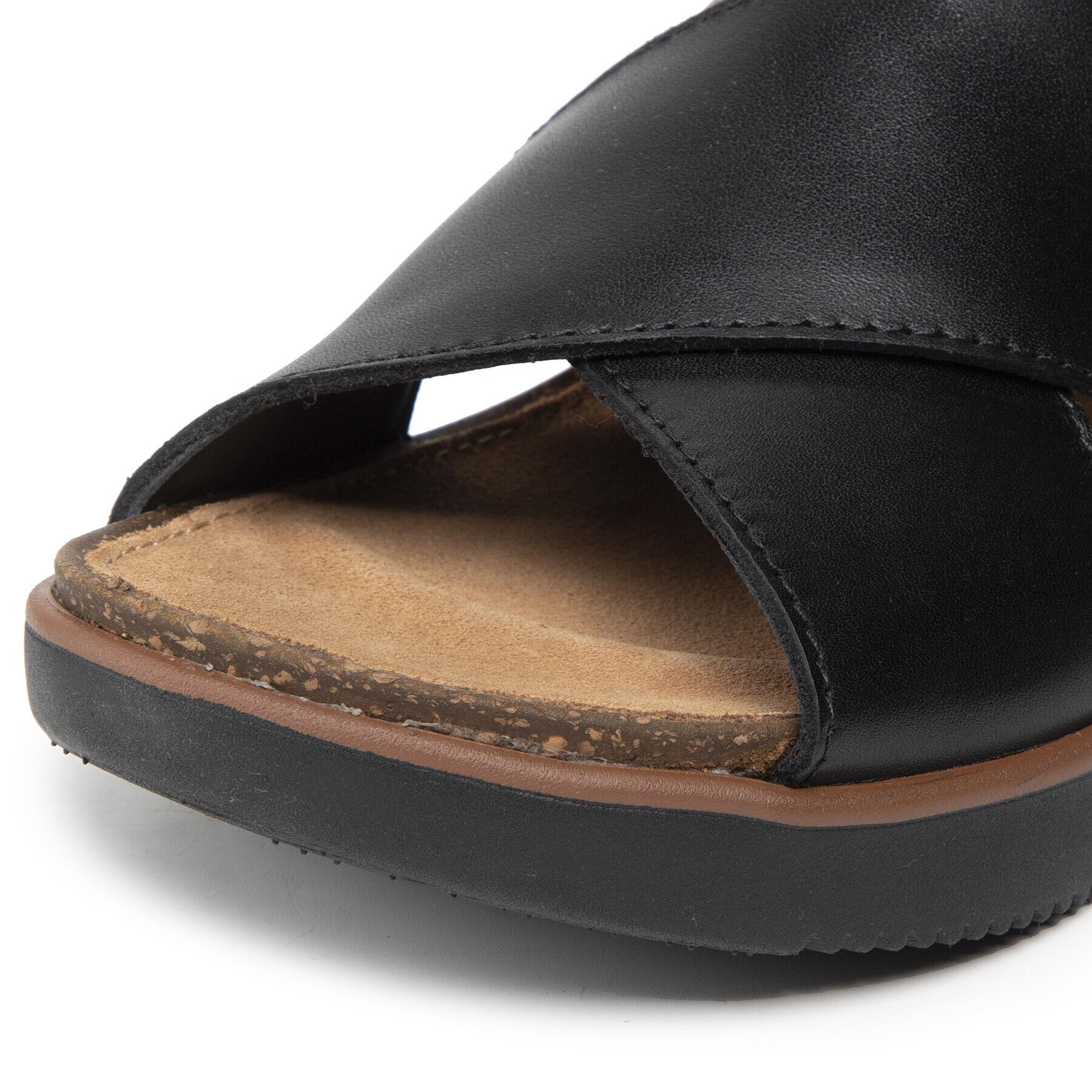 Clarks Sandály Elayne Cross 261592344 Černá - Pepit.cz