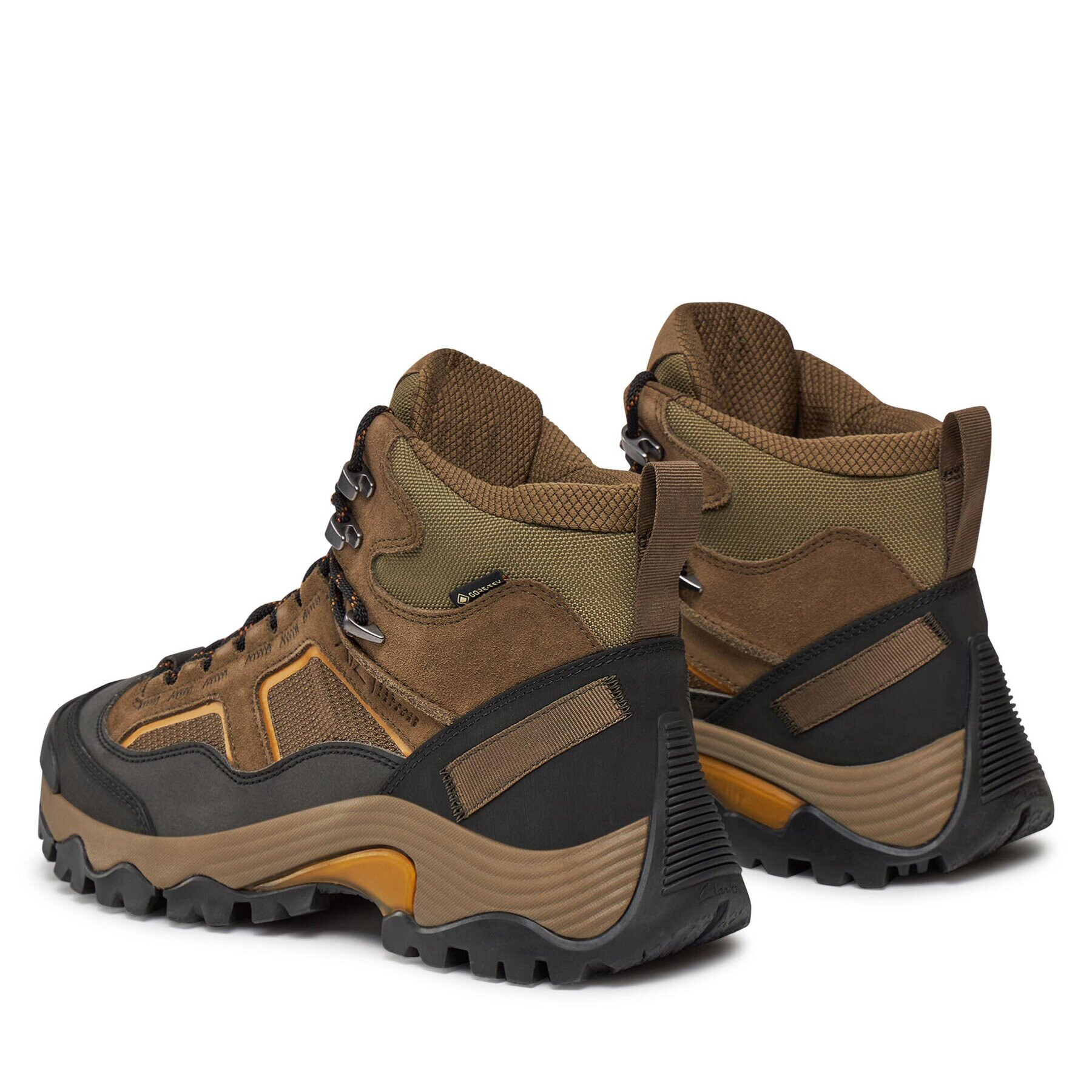 Clarks Turistická obuv Atl Hikehi Gtx GORE-TEX 261736727 Khaki - Pepit.cz