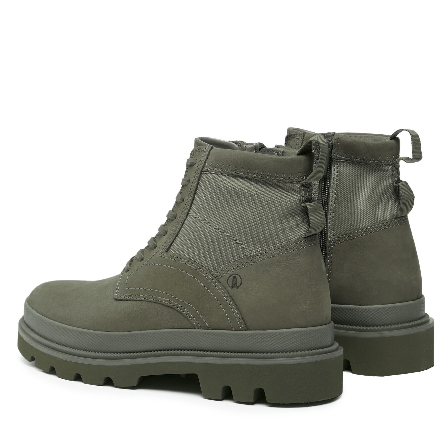 Clarks Turistická obuv Badell Hi 261734247 Khaki - Pepit.cz