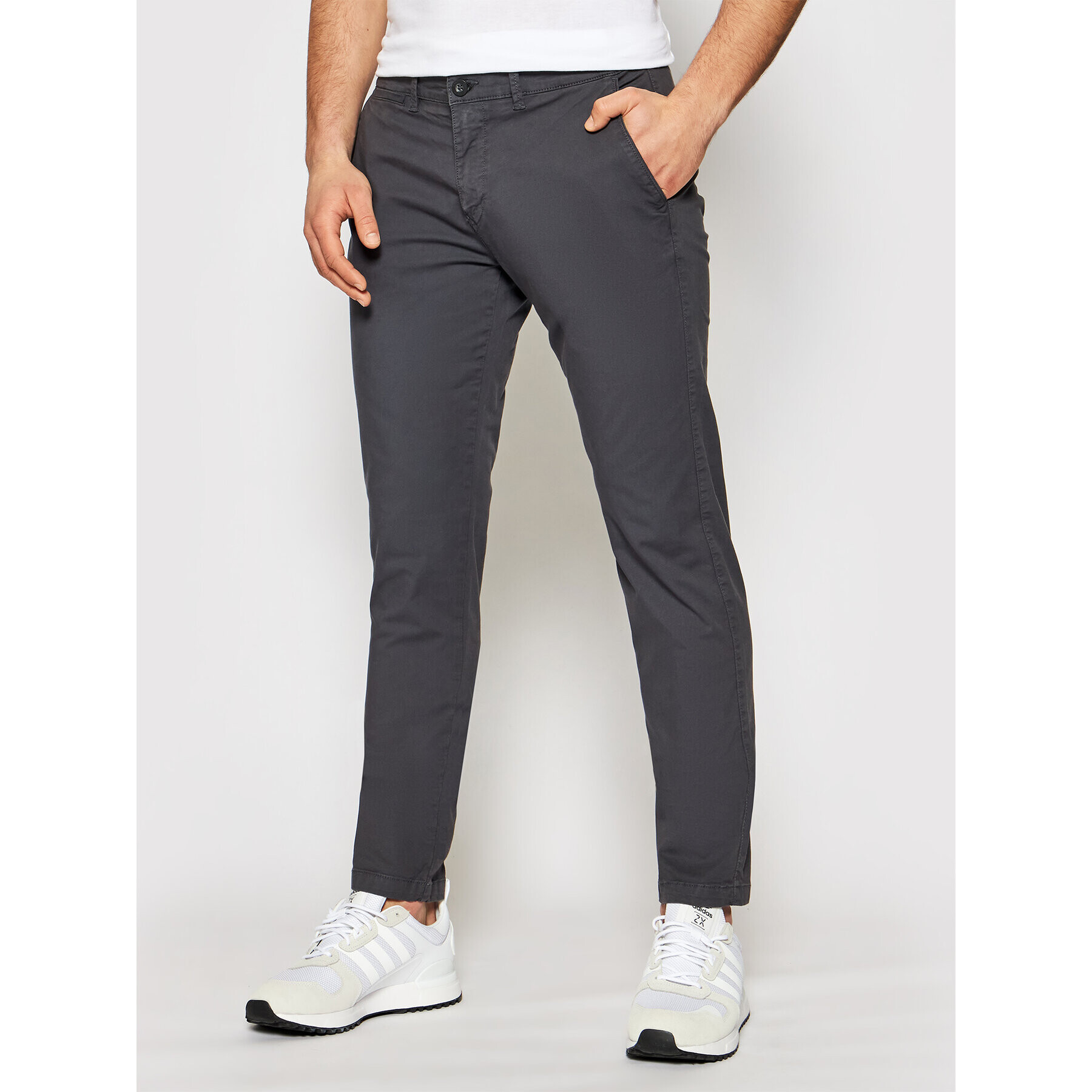 CMP Chino kalhoty 30U7147 Šedá Regular Fit - Pepit.cz