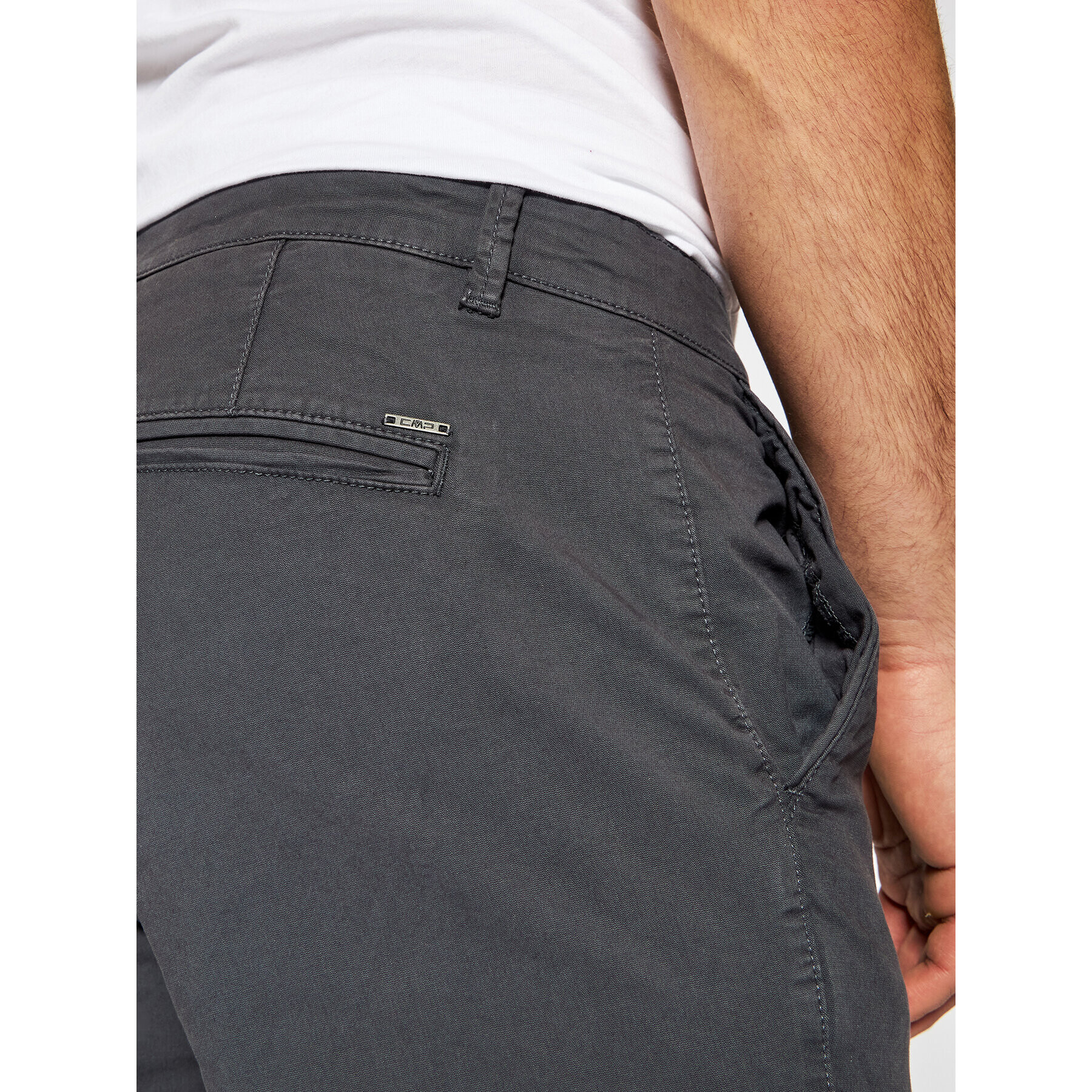 CMP Chino kalhoty 30U7147 Šedá Regular Fit - Pepit.cz